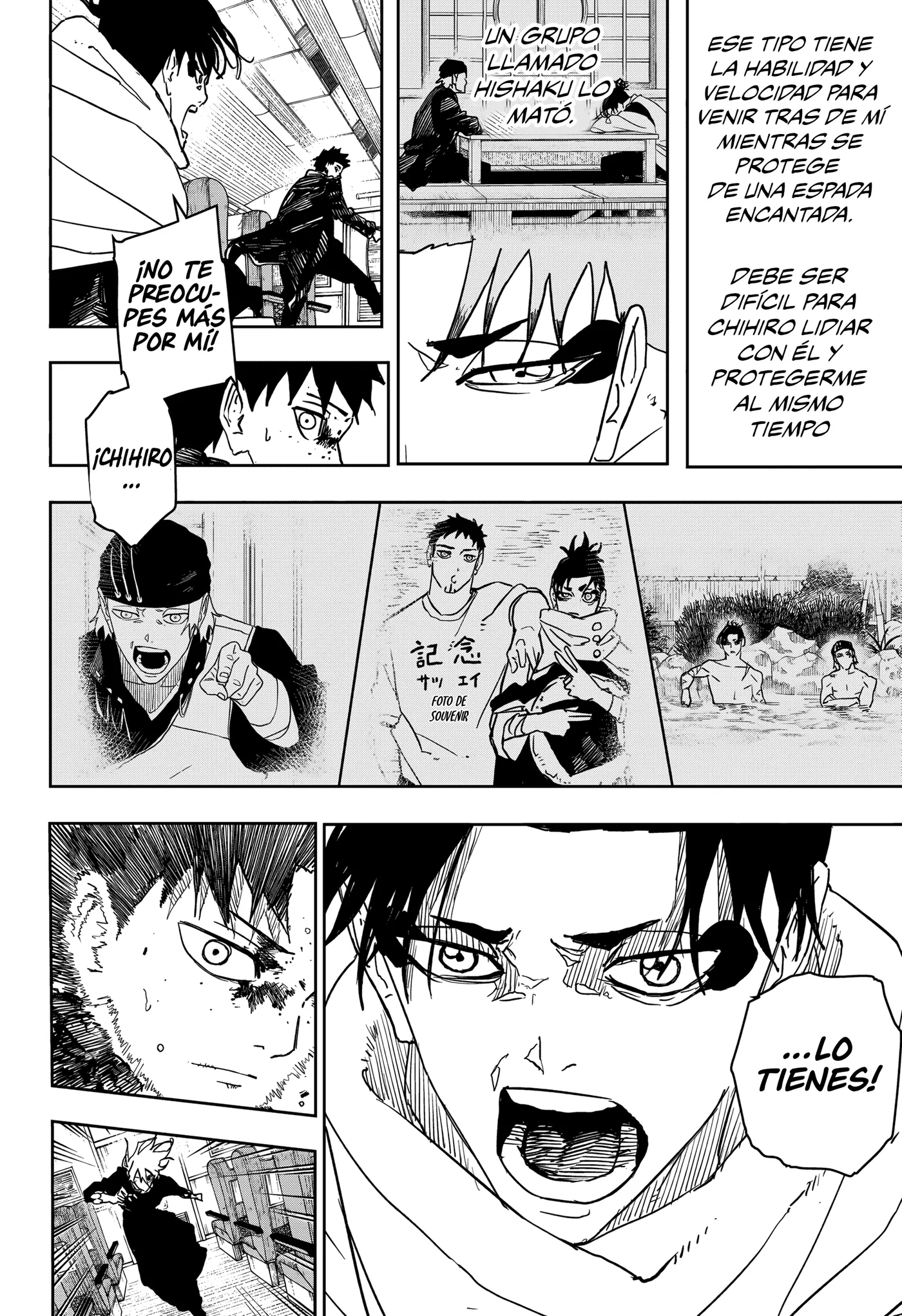 Kagurabachi capítulo 49, página 12