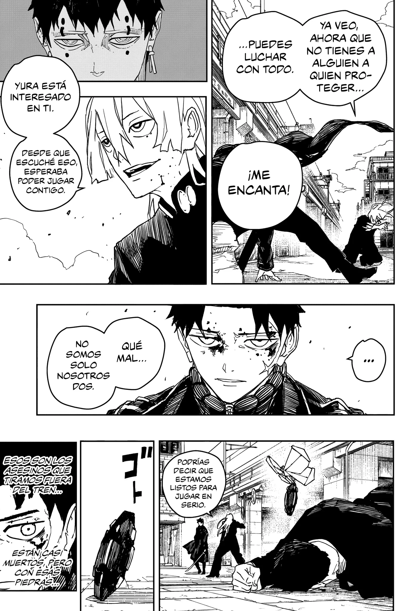 Kagurabachi capítulo 49, página 17