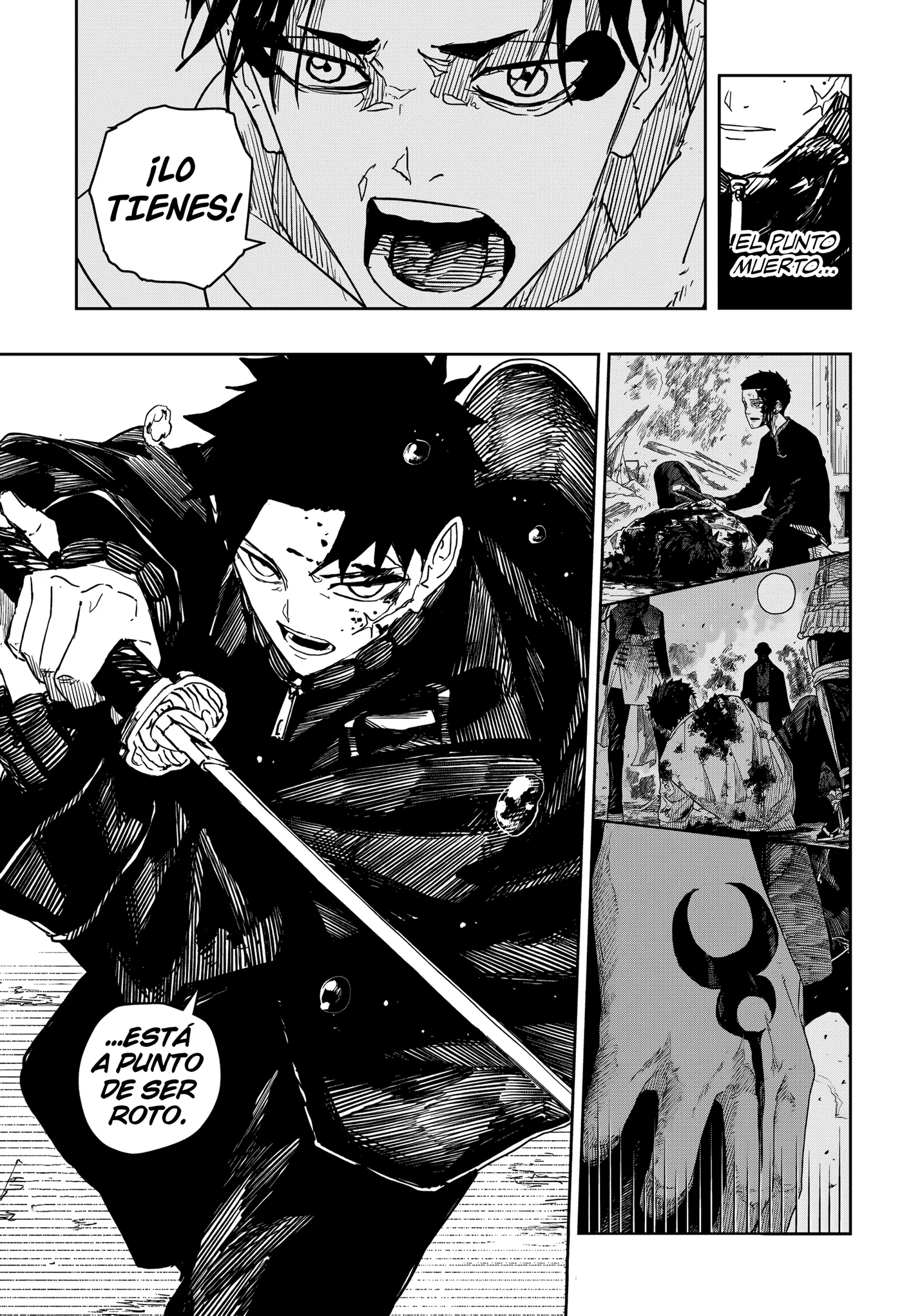 Kagurabachi capítulo 49, página 19