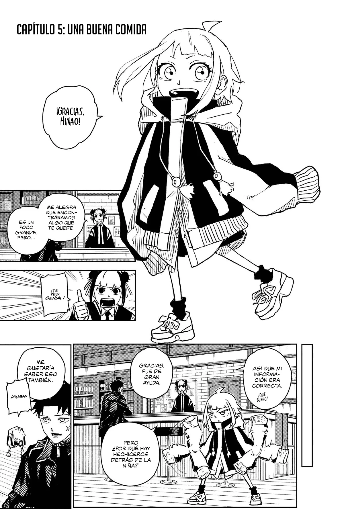 Kagurabachi capítulo 5, página 2