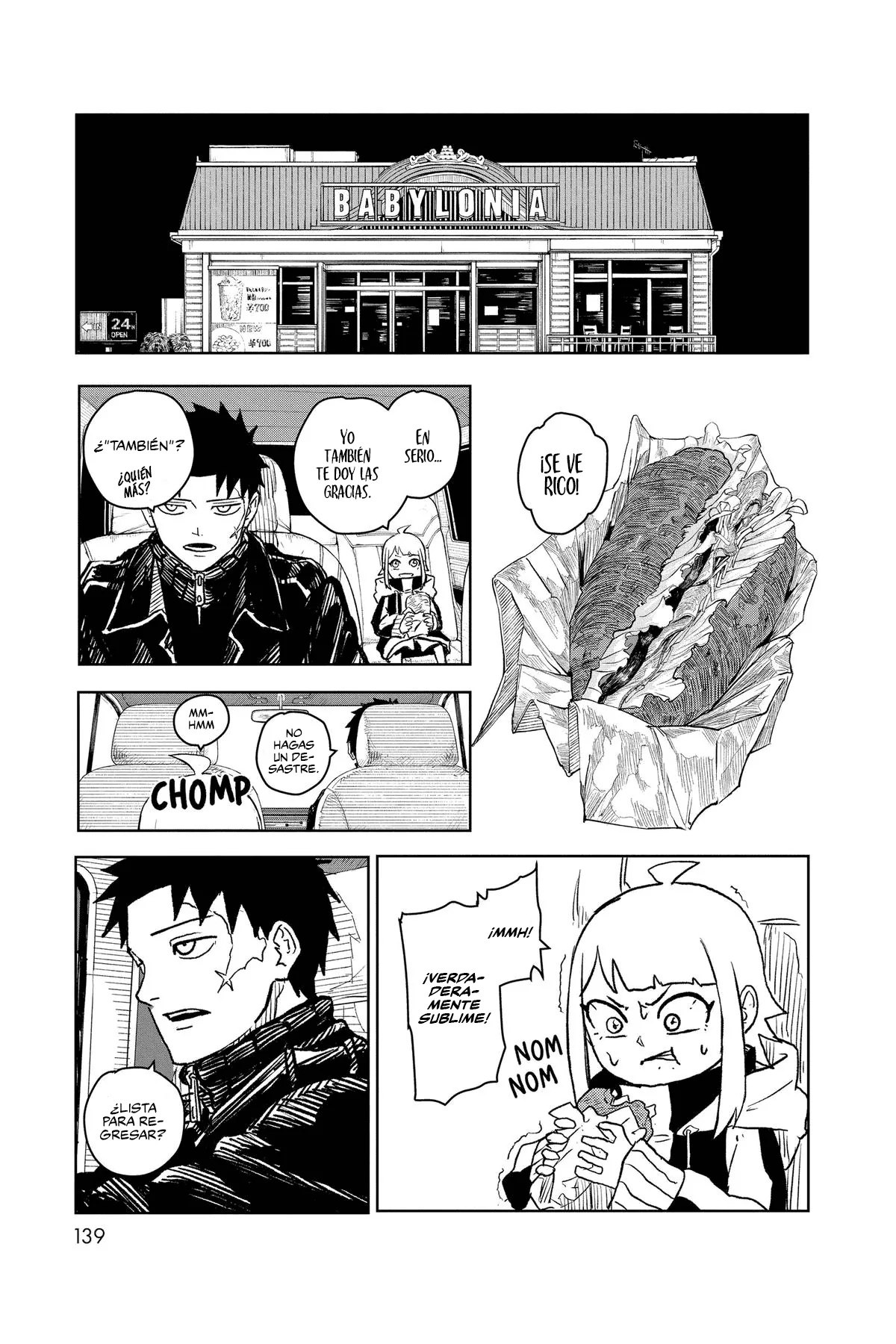 Kagurabachi capítulo 5, página 10