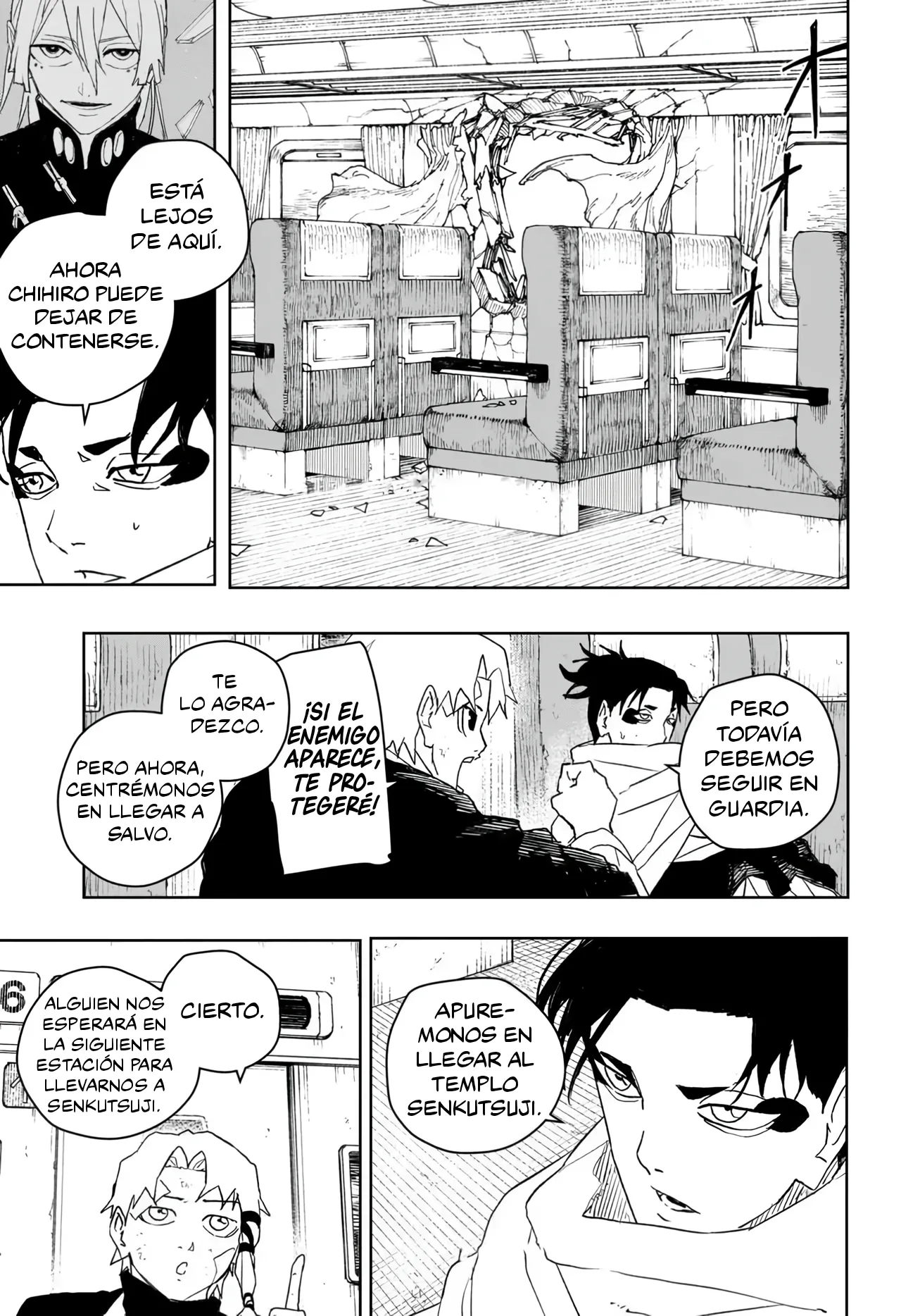 Kagurabachi capítulo 50, página 4