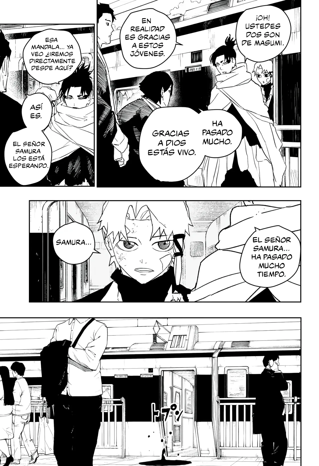 Kagurabachi capítulo 50, página 6