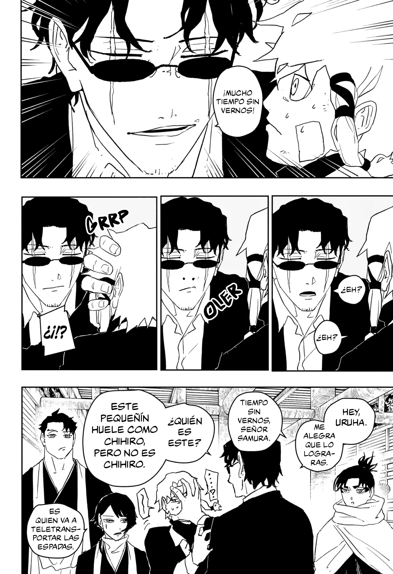 Kagurabachi capítulo 50, página 9