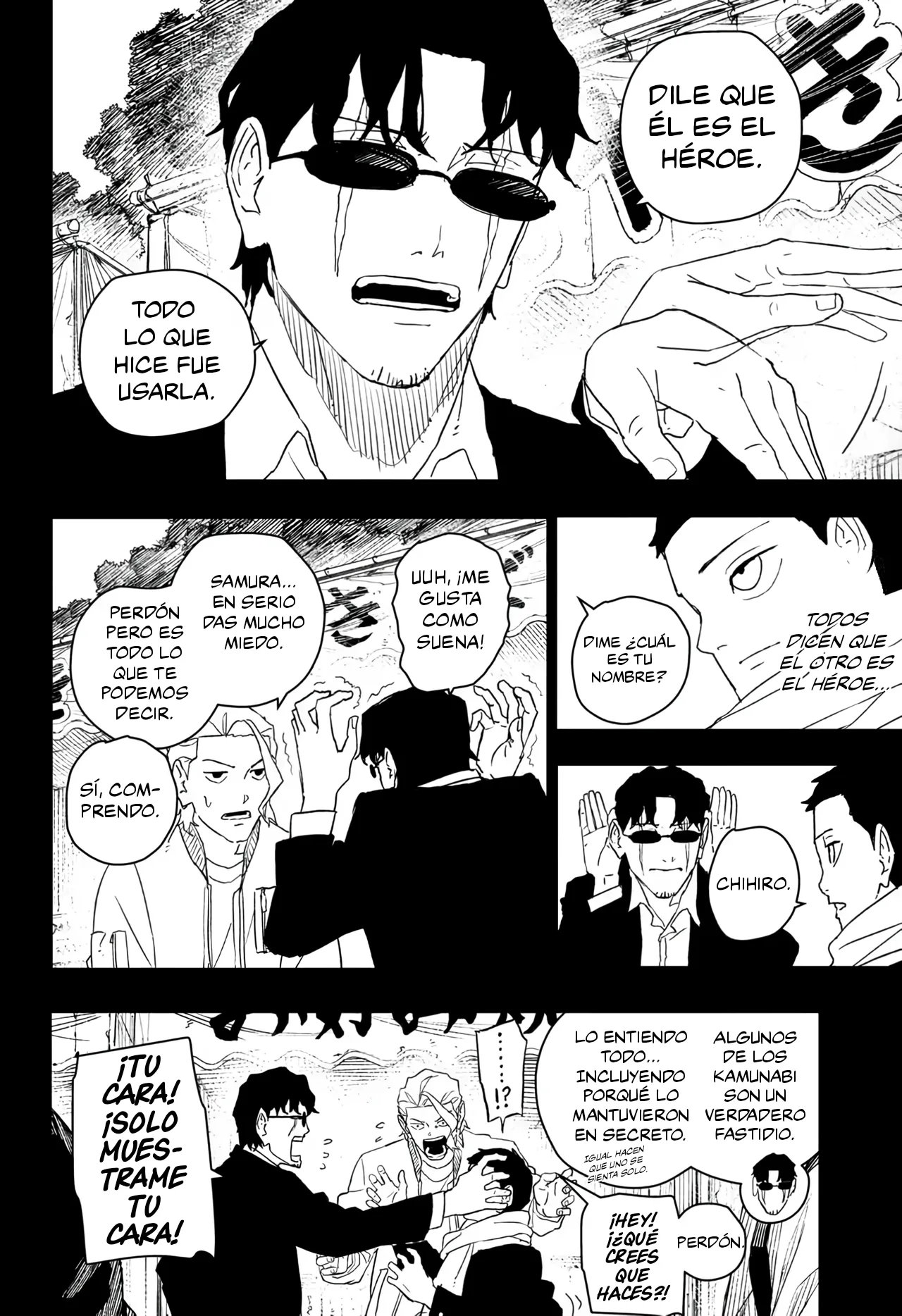 Kagurabachi capítulo 50, página 13