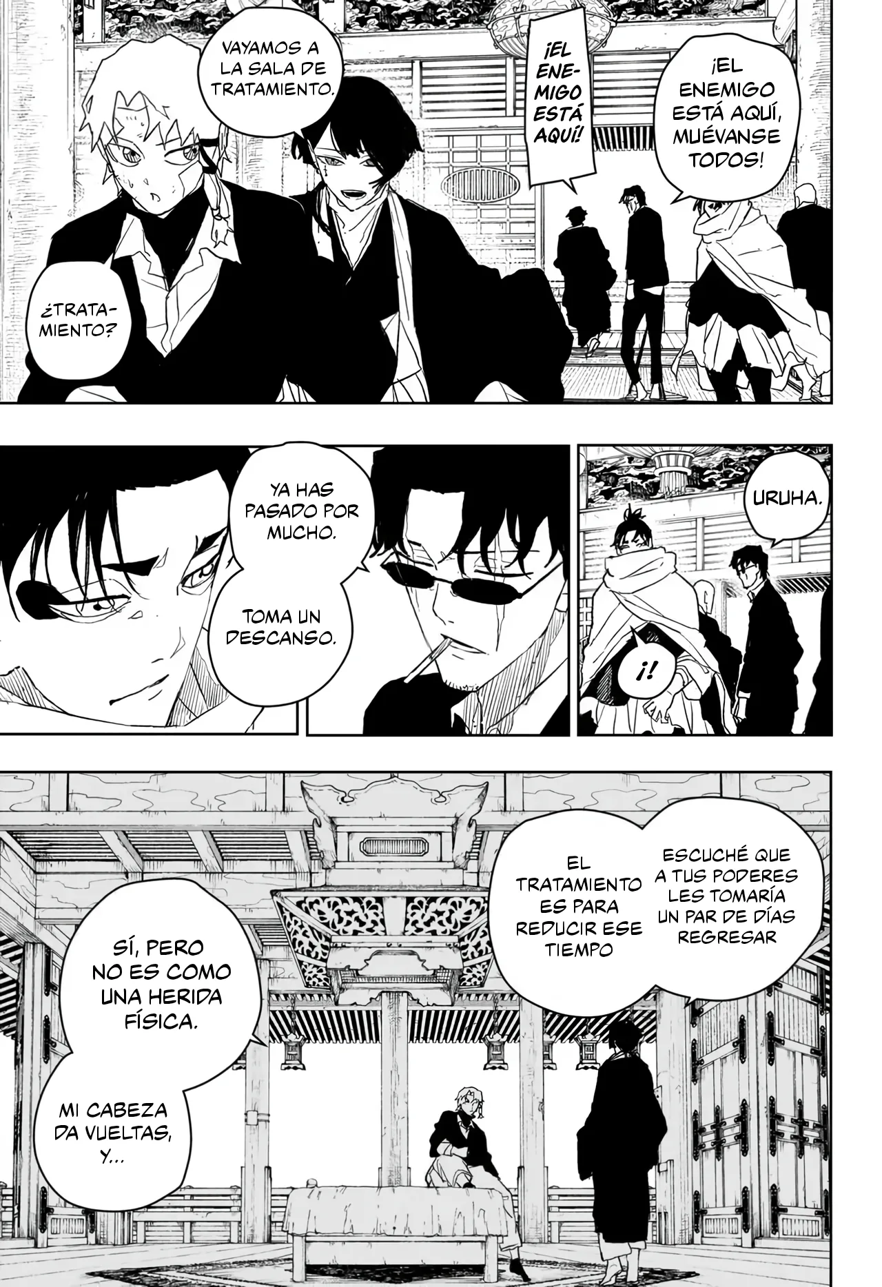Kagurabachi capítulo 50, página 16