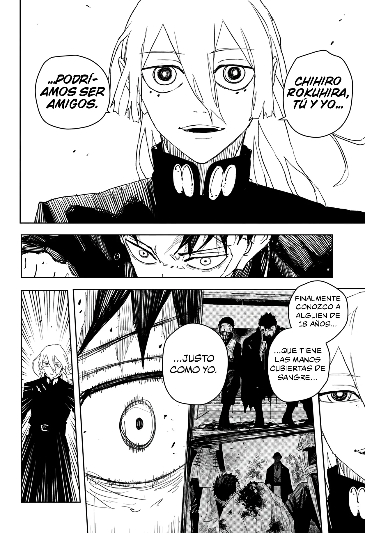 Kagurabachi capítulo 52, página 5