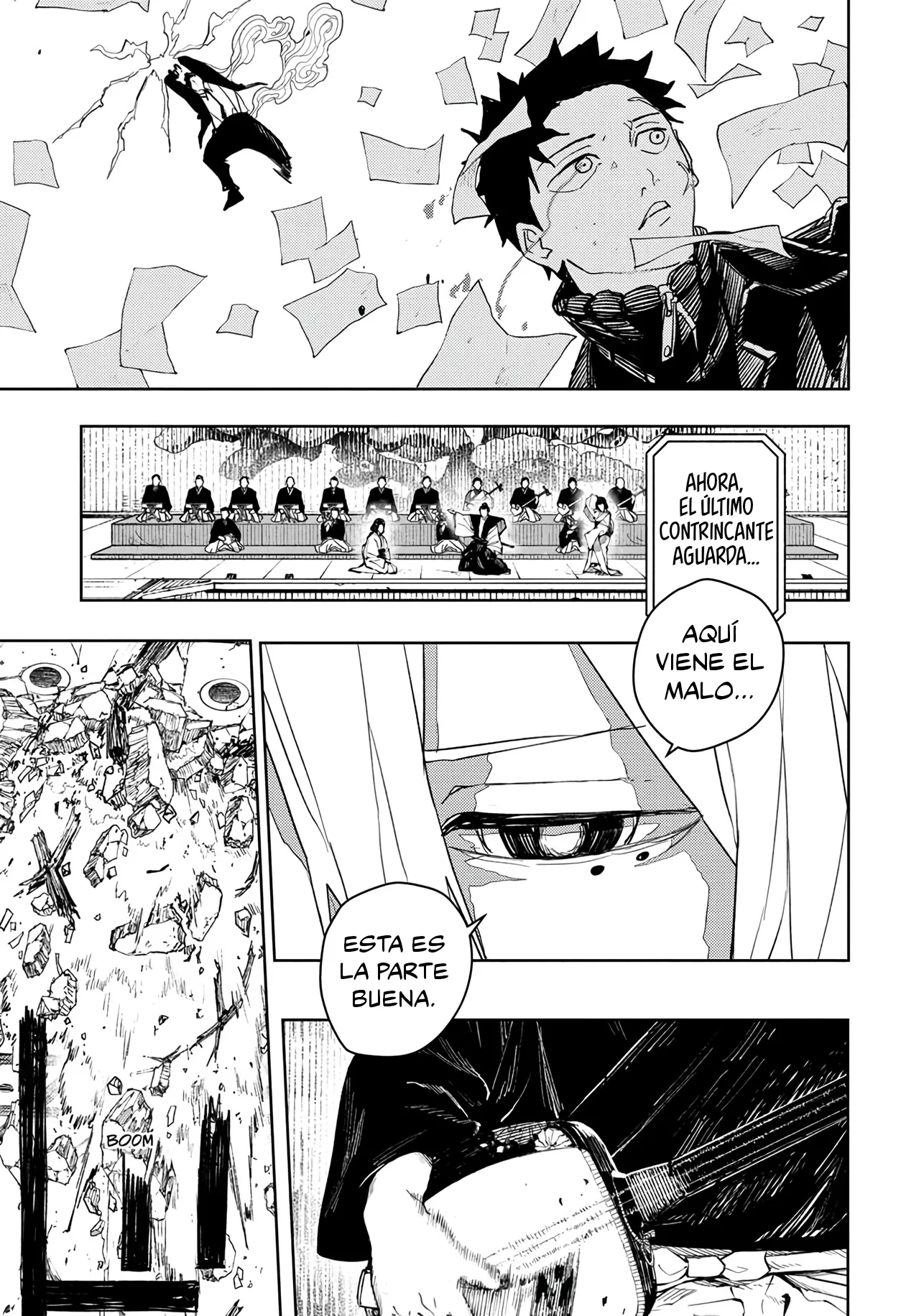 Kagurabachi capítulo 52, página 14