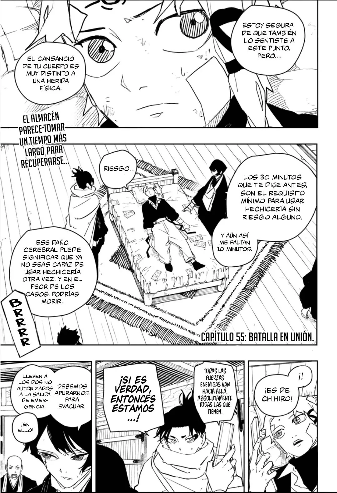 Kagurabachi capítulo 55, página 2