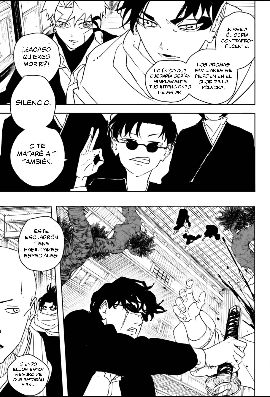 Kagurabachi capítulo 55, página 8