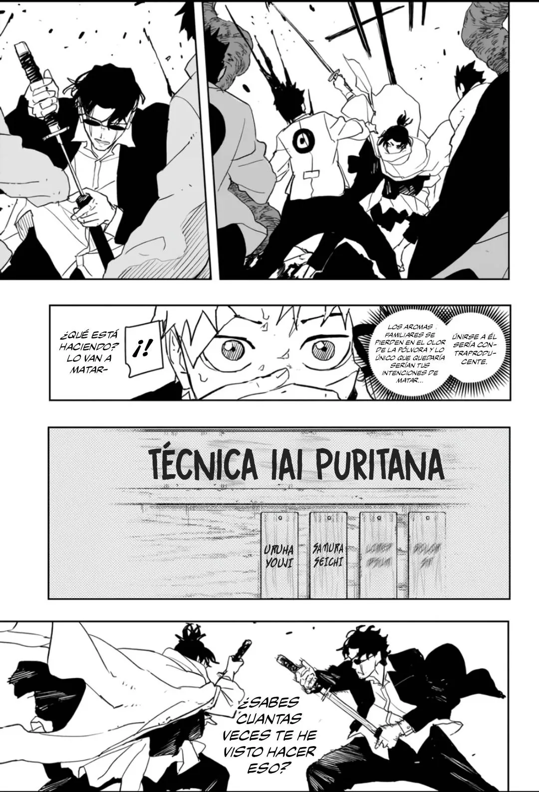 Kagurabachi capítulo 55, página 15