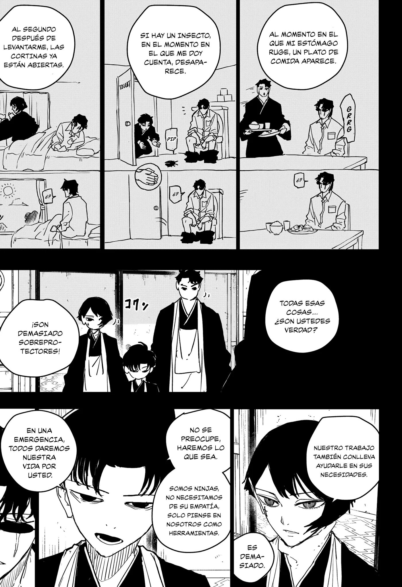 Kagurabachi capítulo 56, página 8