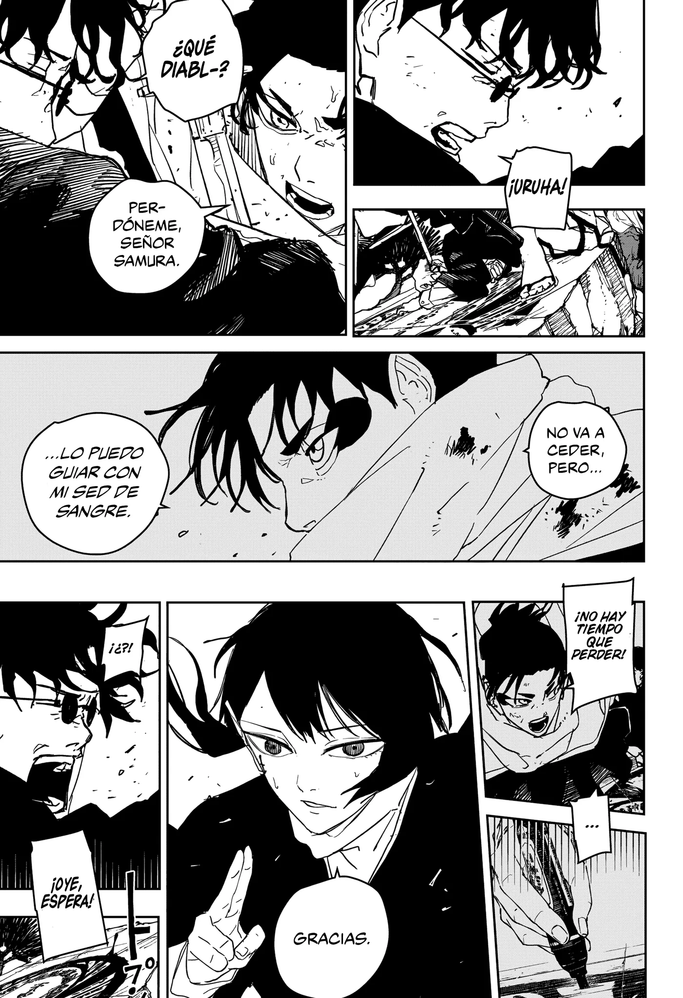 Kagurabachi capítulo 56, página 14