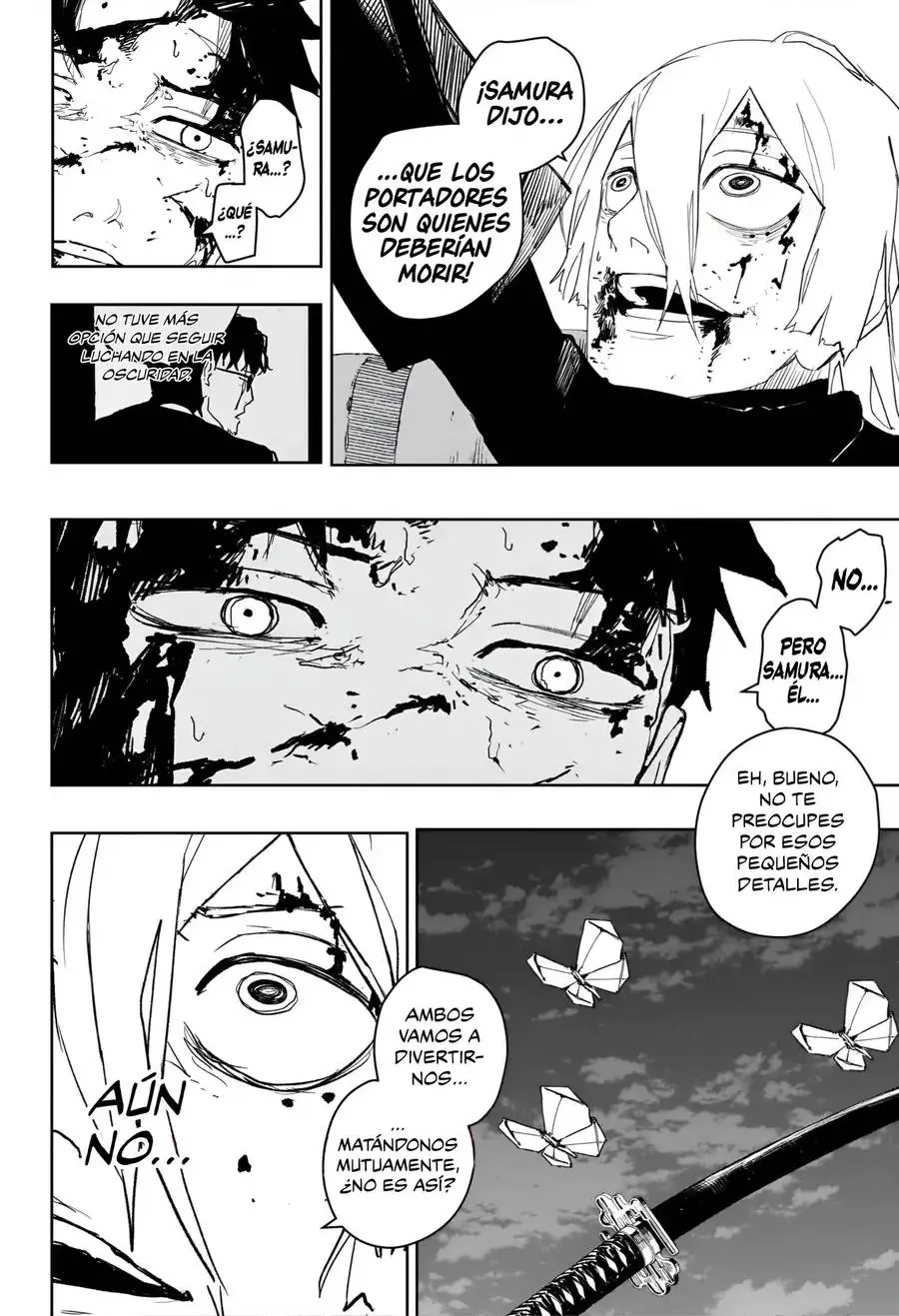 Kagurabachi capítulo 57, página 15