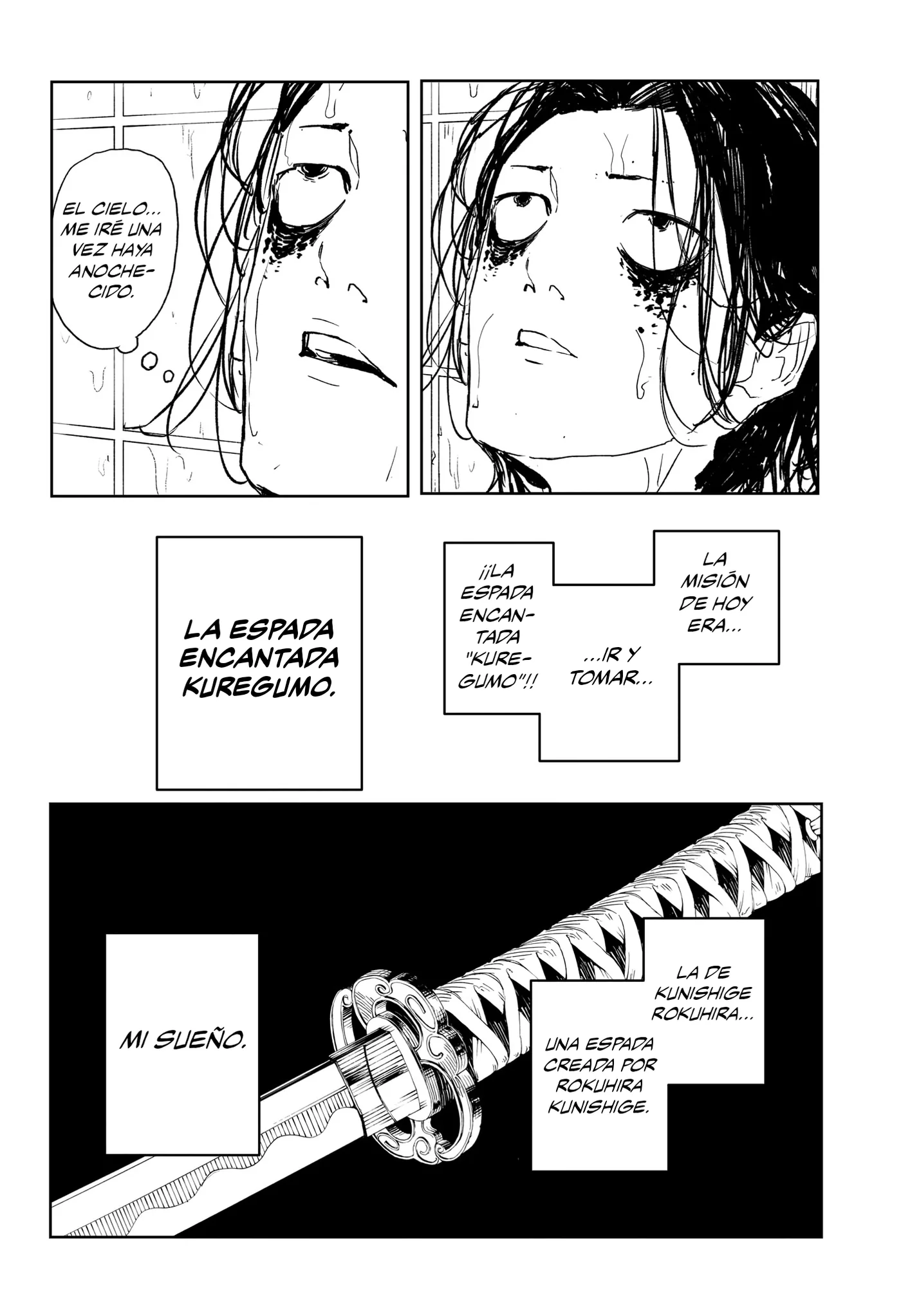 Kagurabachi capítulo 58.5, página 5