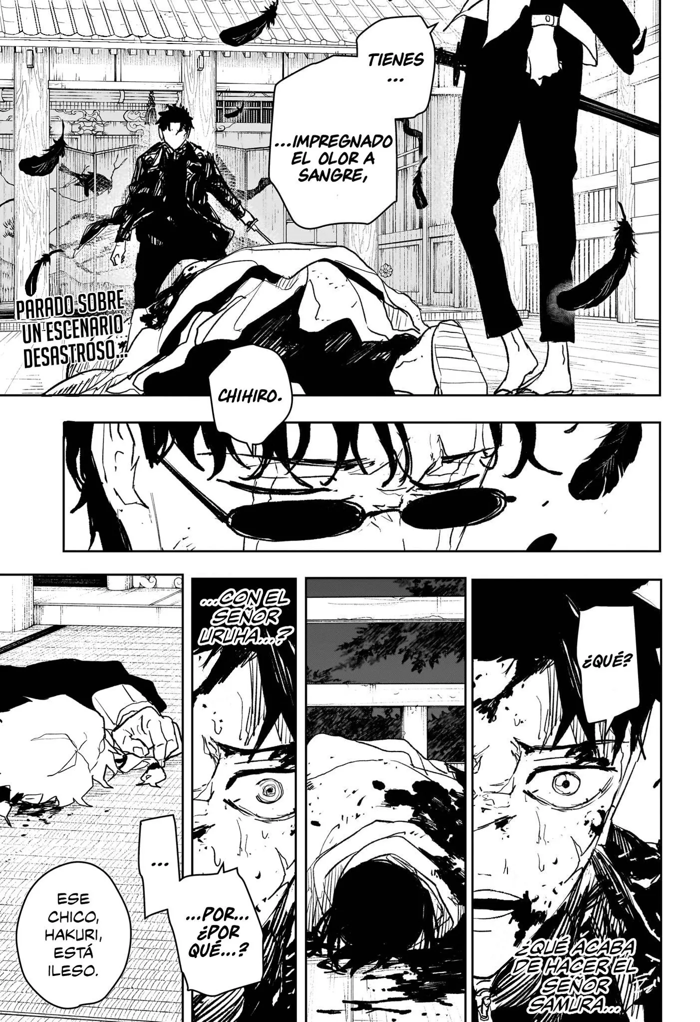 Kagurabachi capítulo 59, página 4