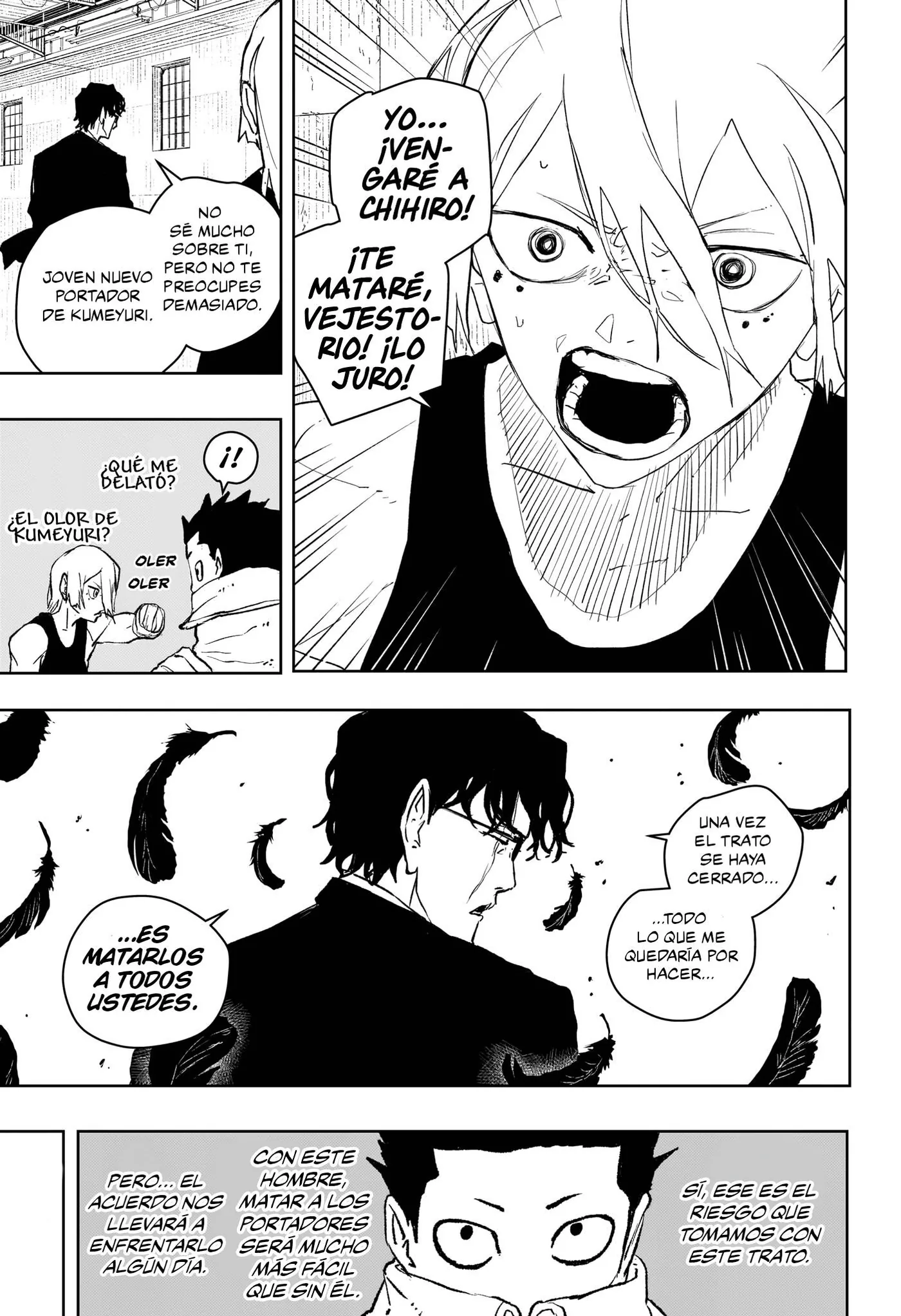Kagurabachi capítulo 59, página 17