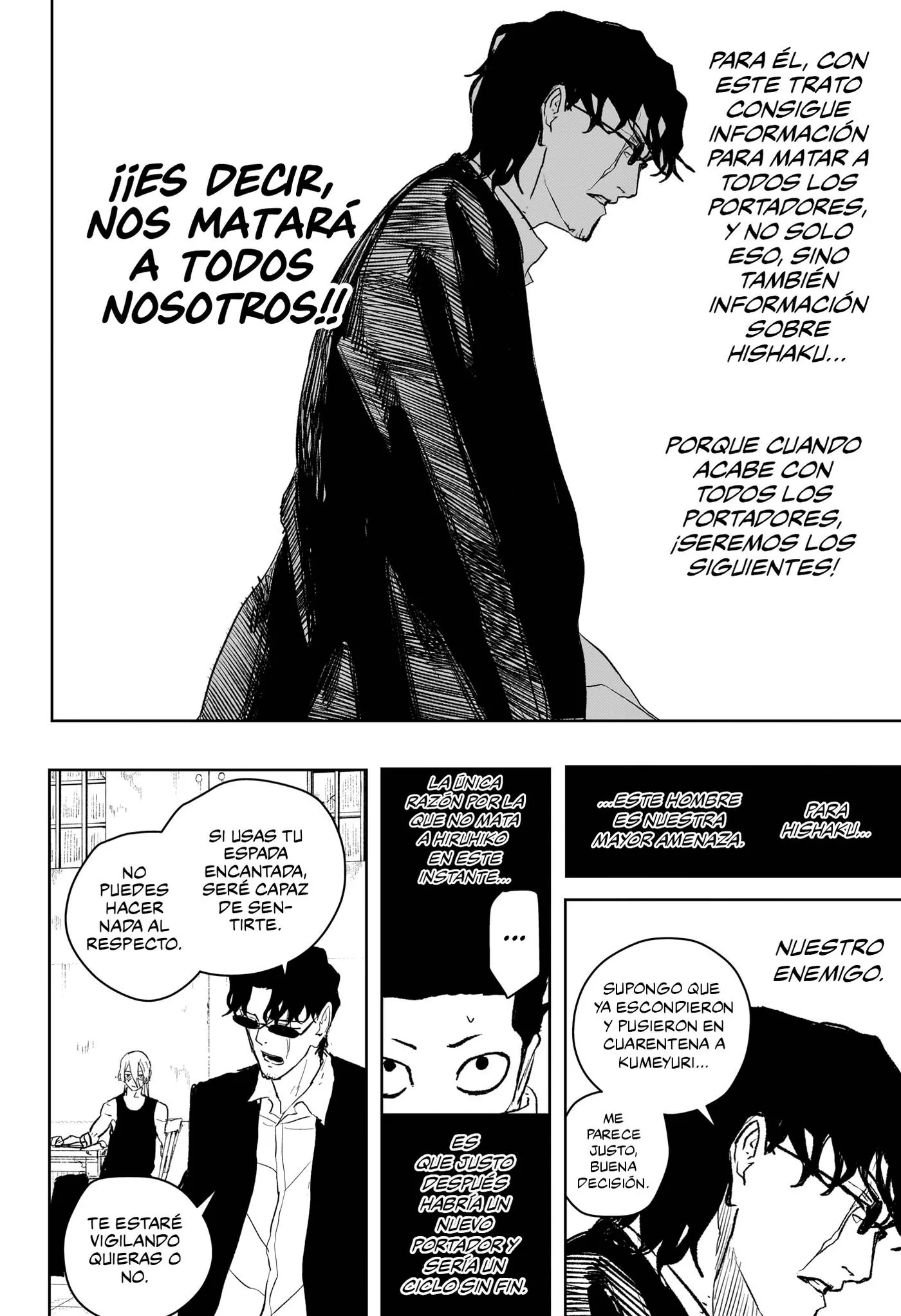 Kagurabachi capítulo 59, página 18
