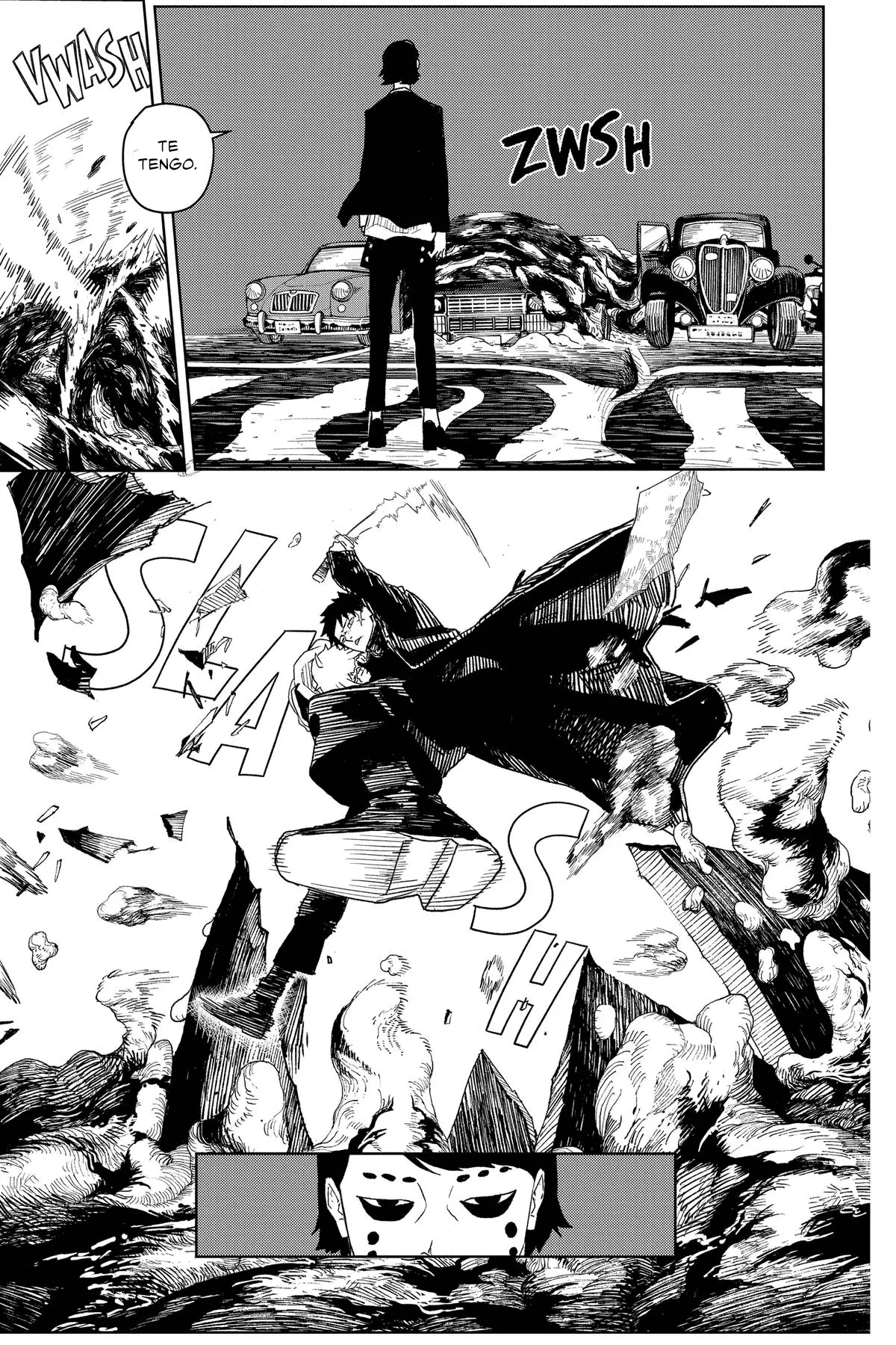 Kagurabachi capítulo 6, página 4
