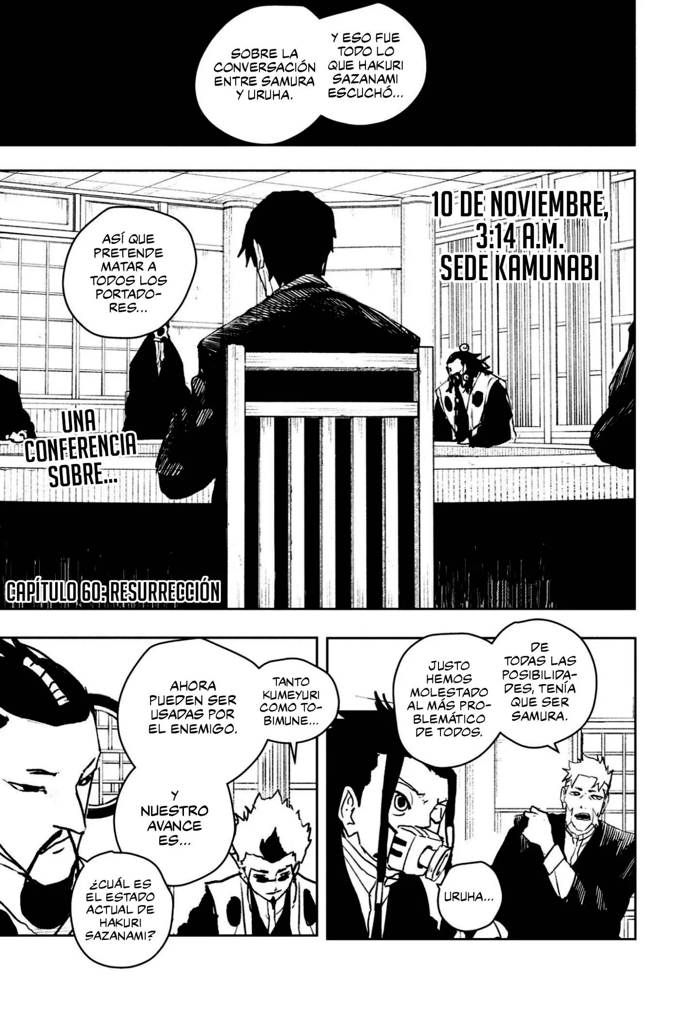 Kagurabachi capítulo 60, página 2