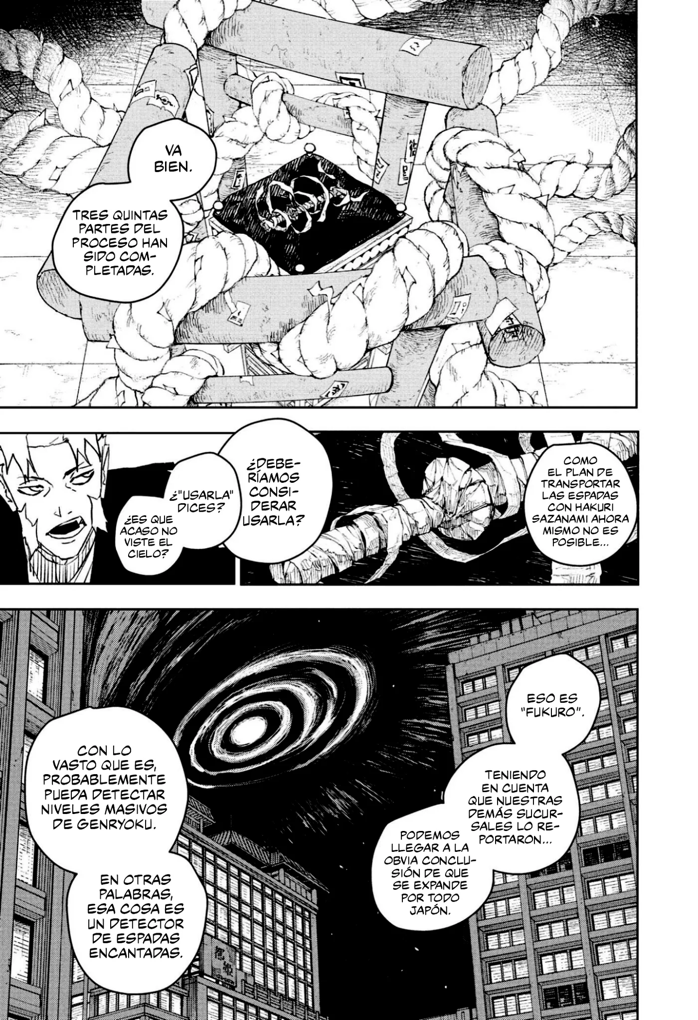 Kagurabachi capítulo 60, página 4