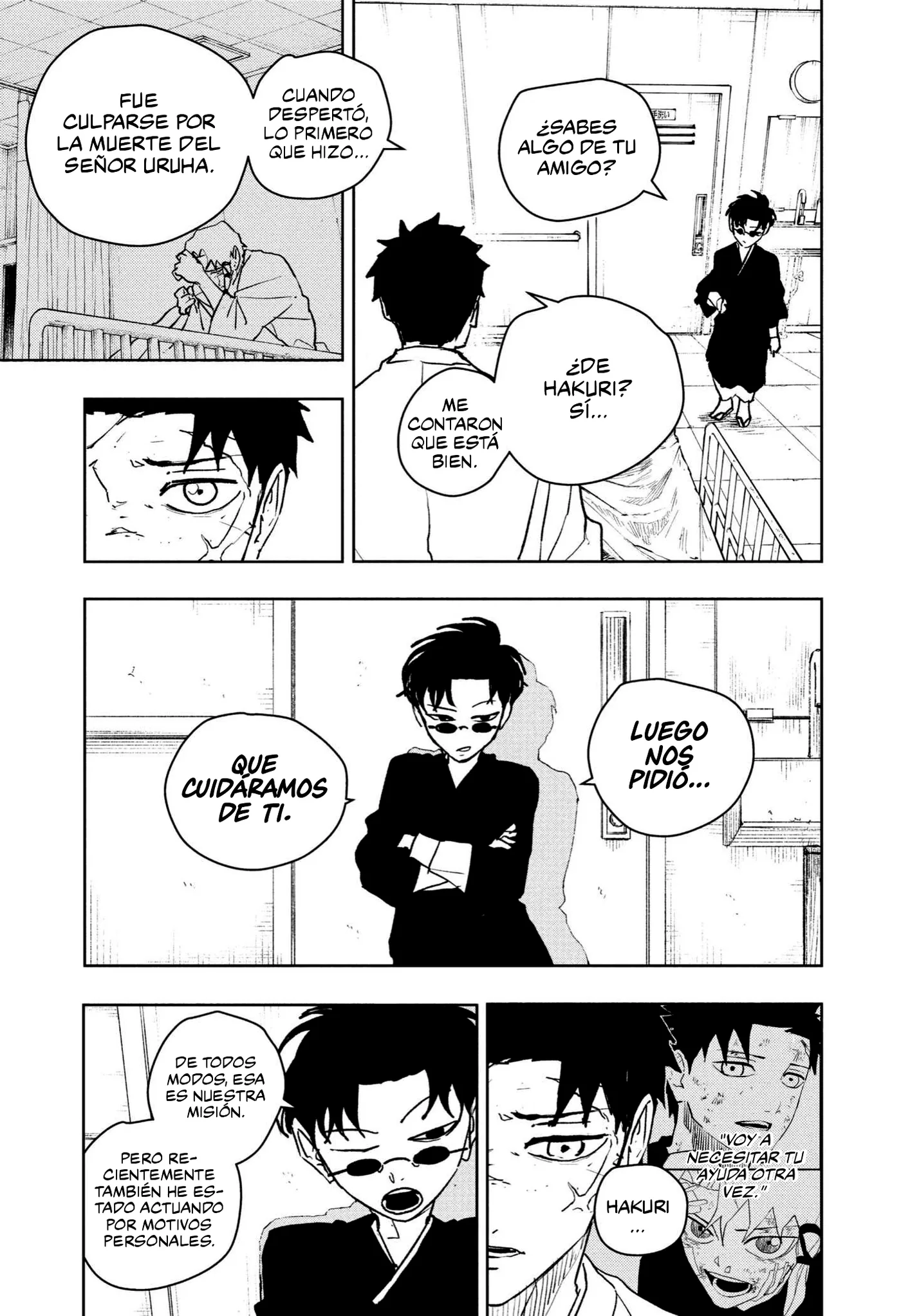 Kagurabachi capítulo 60, página 12