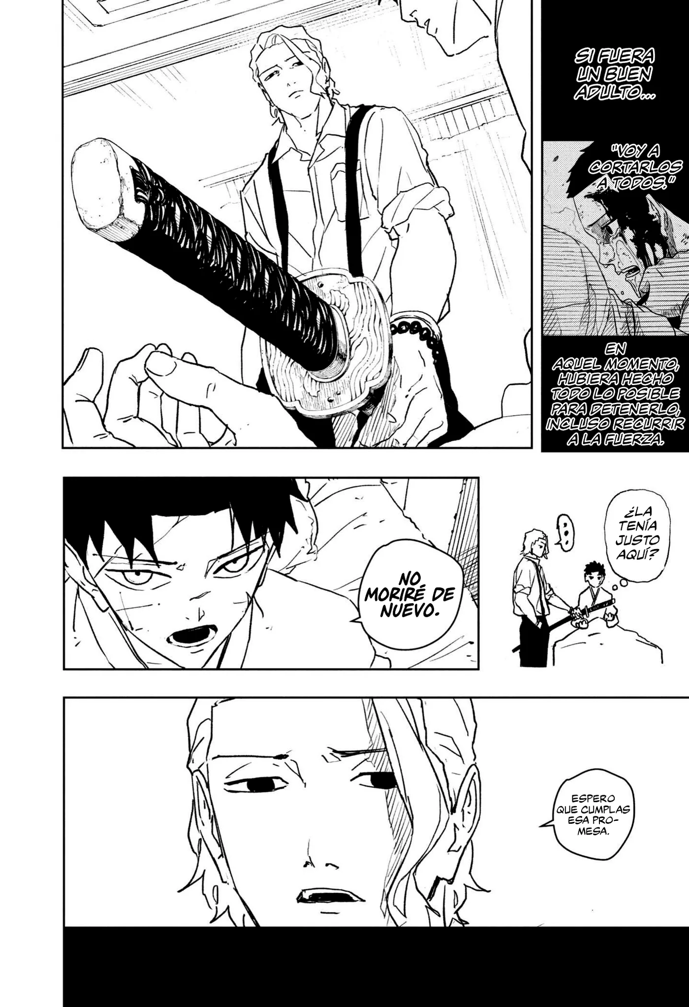 Kagurabachi capítulo 60, página 16