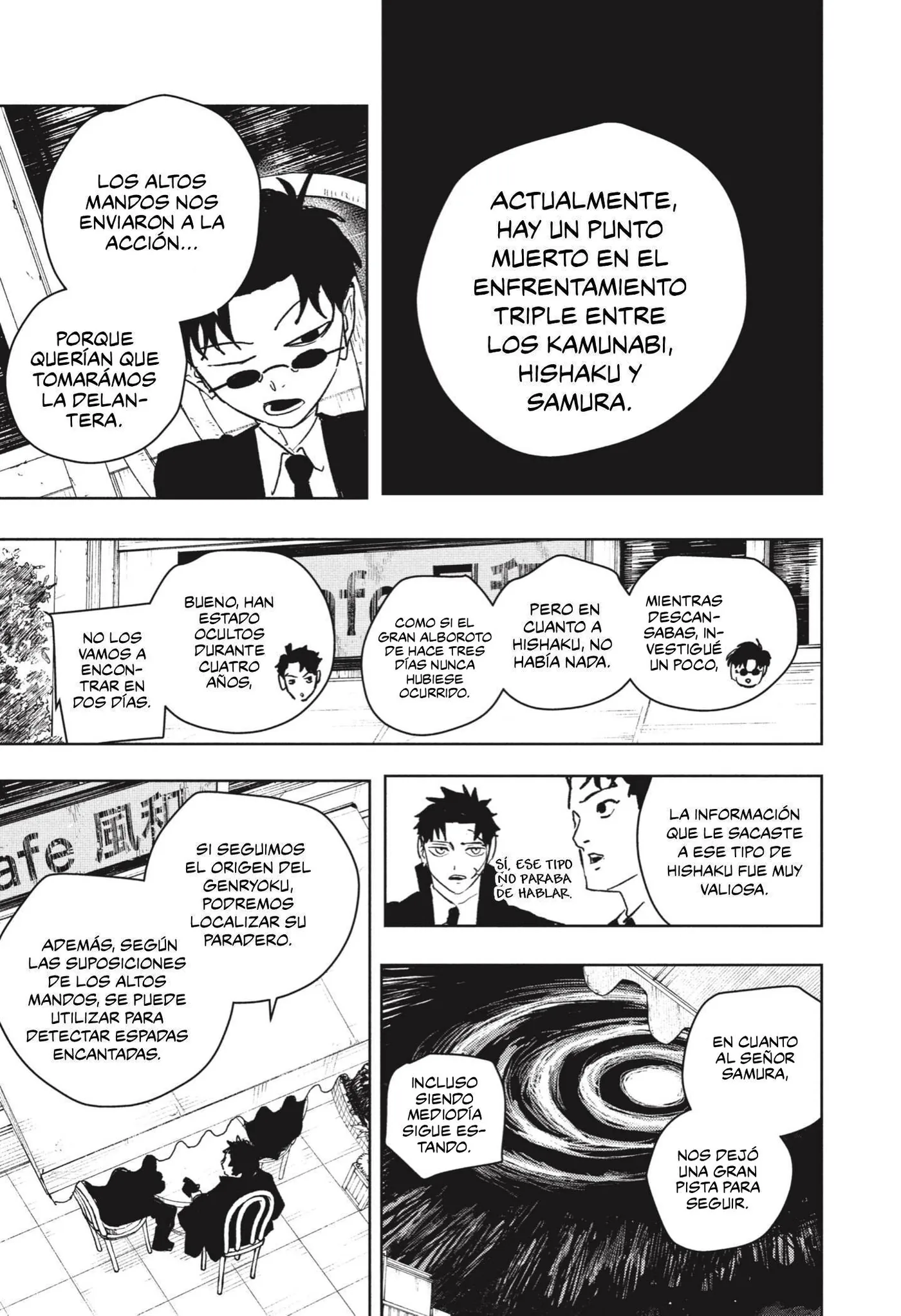 Kagurabachi capítulo 61, página 6