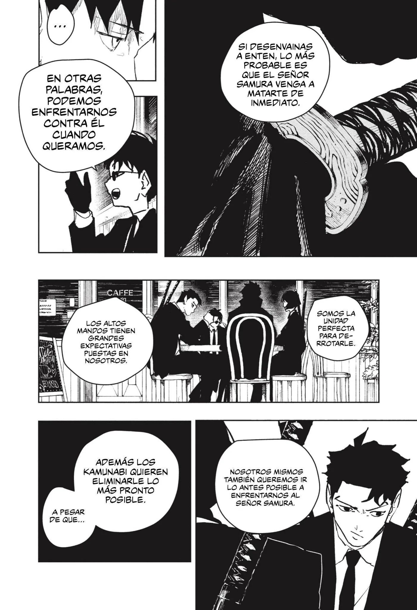 Kagurabachi capítulo 61, página 7