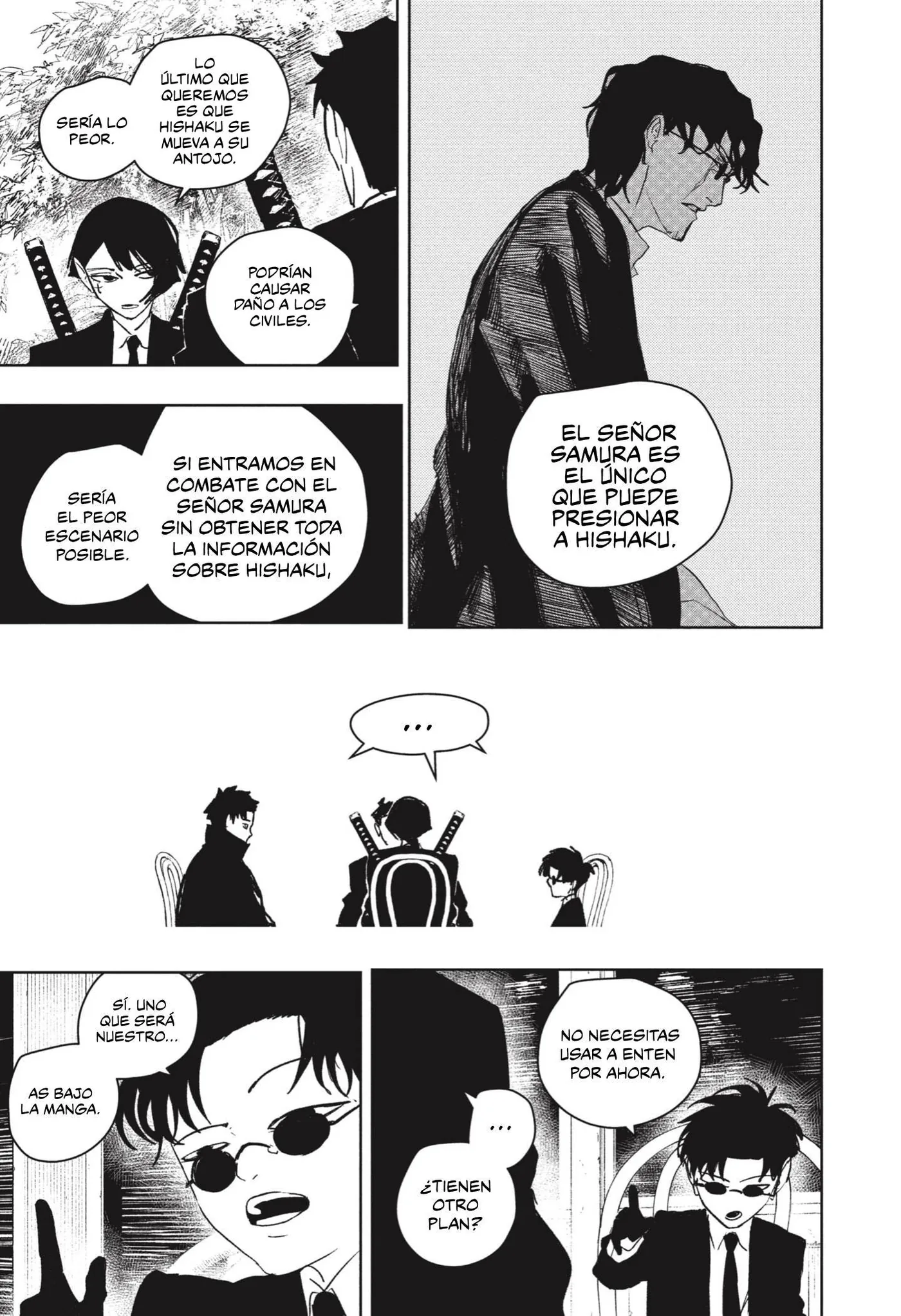 Kagurabachi capítulo 61, página 8