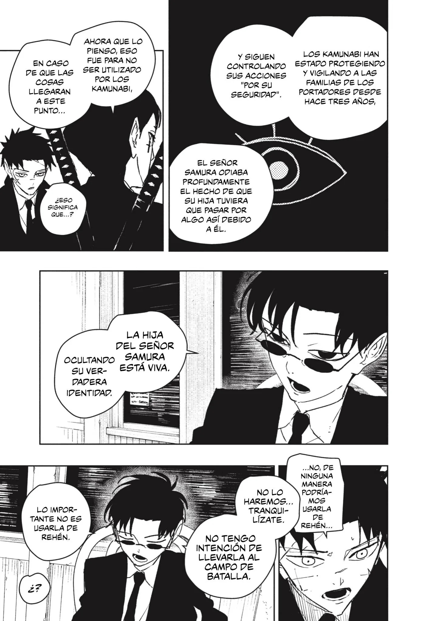 Kagurabachi capítulo 61, página 12
