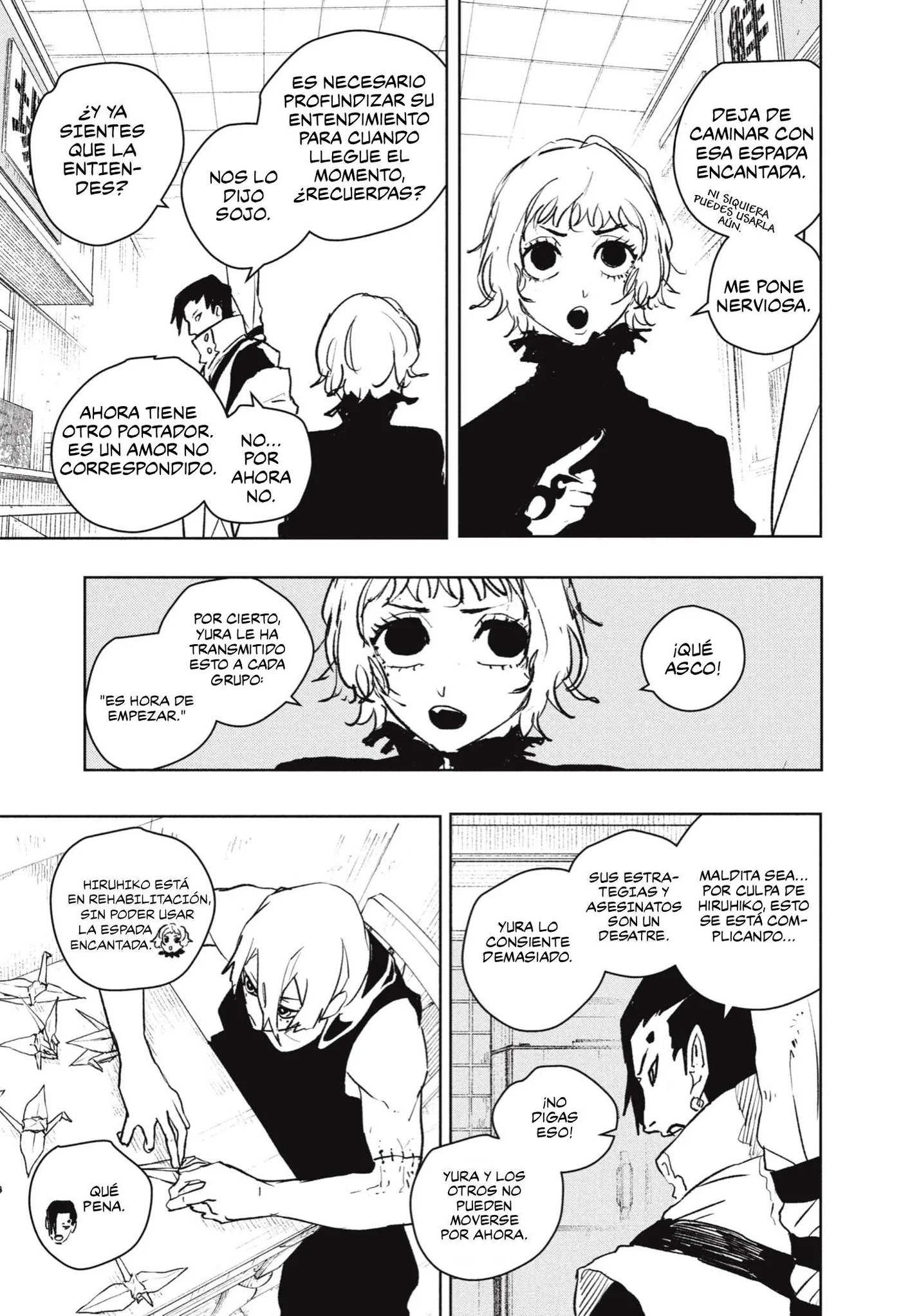 Kagurabachi capítulo 61, página 18
