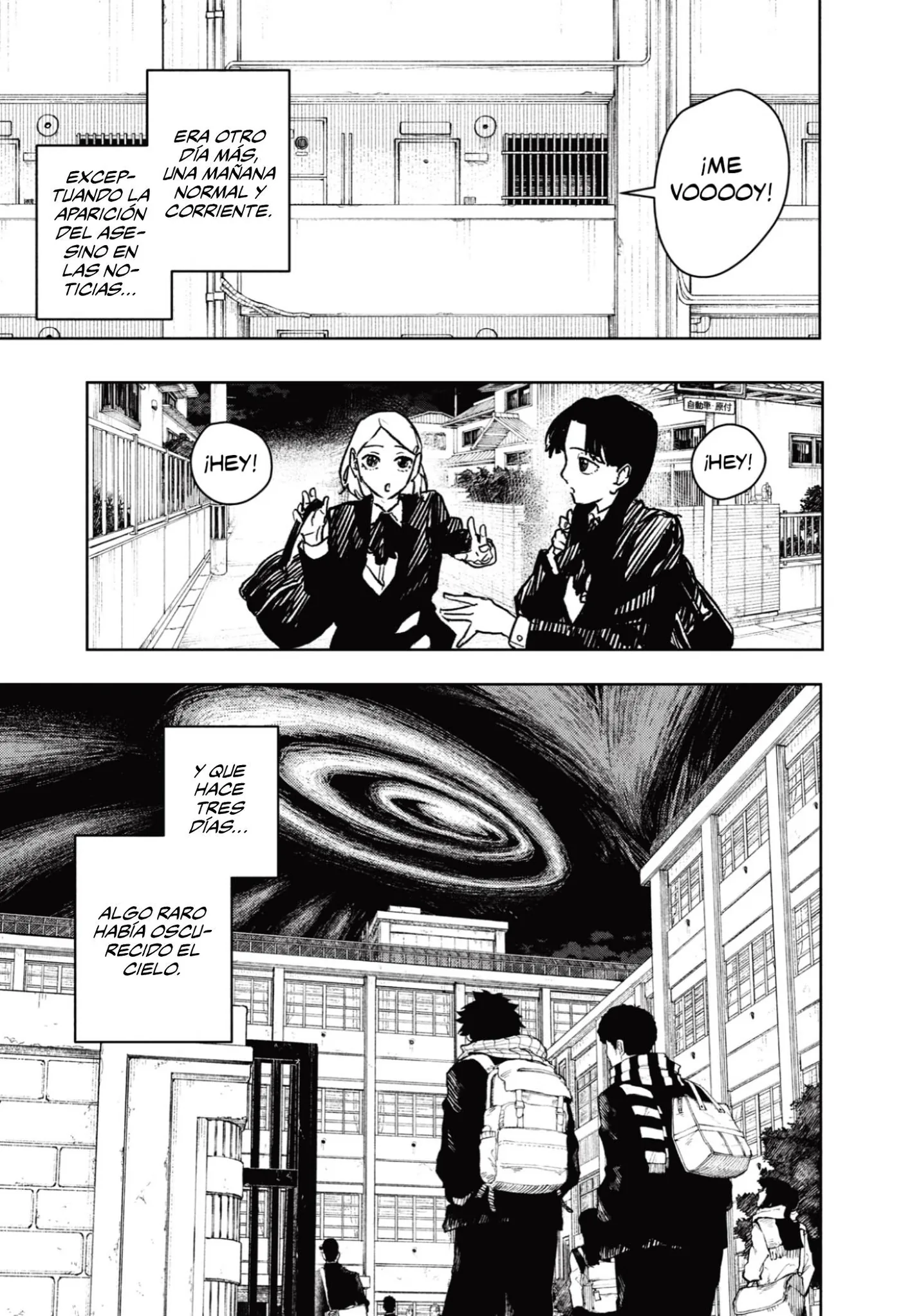 Kagurabachi capítulo 62, página 4