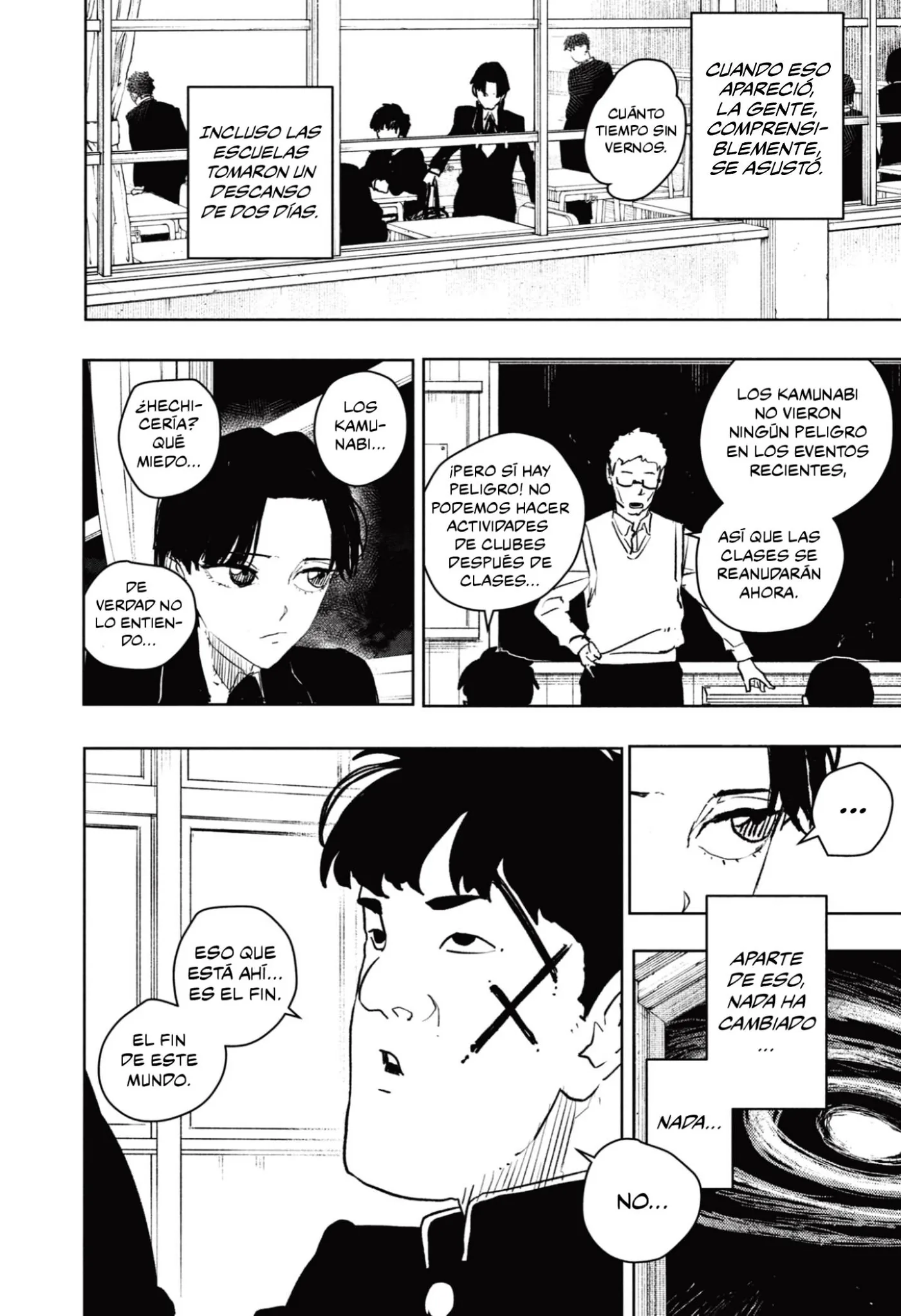 Kagurabachi capítulo 62, página 5