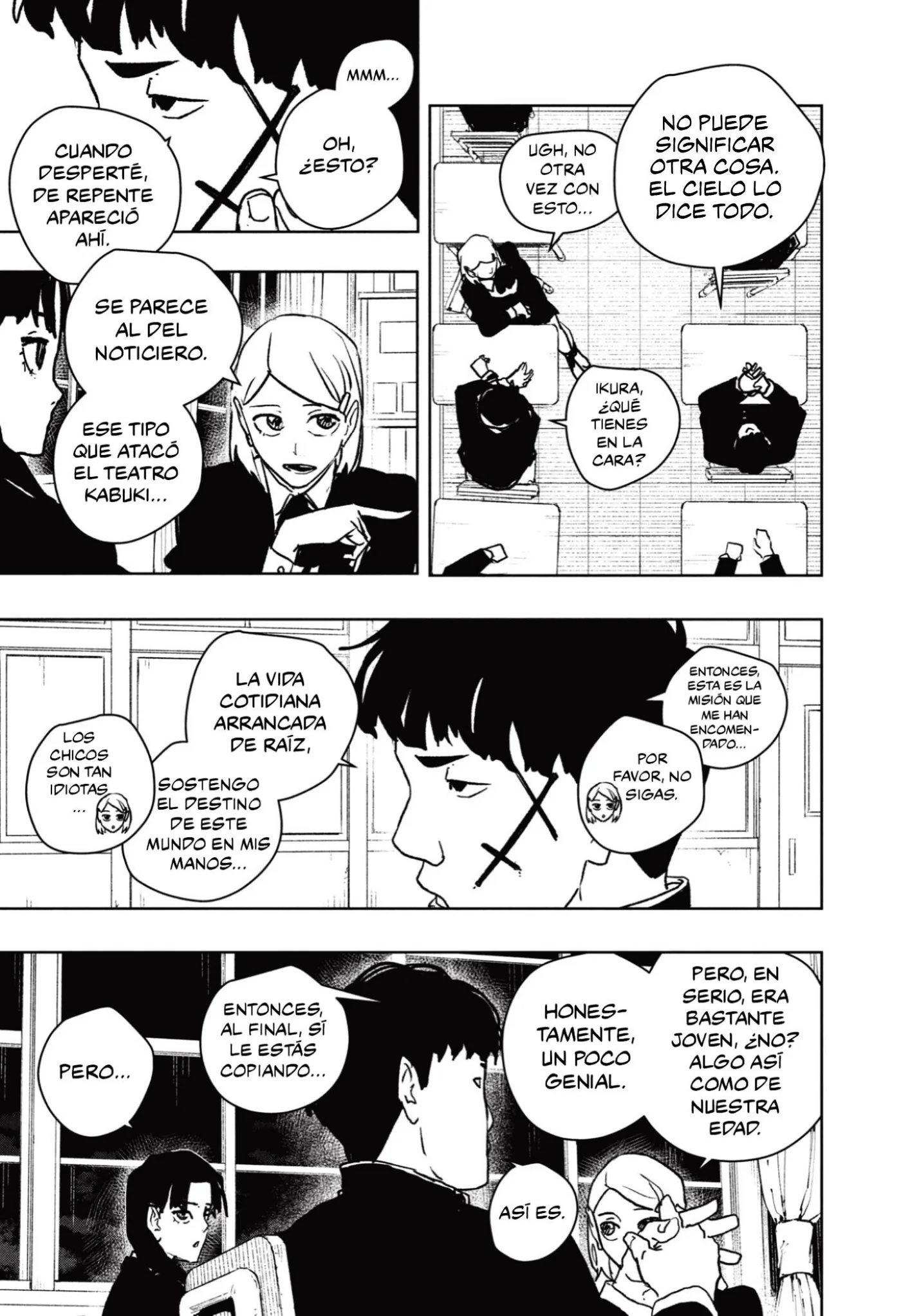 Kagurabachi capítulo 62, página 6