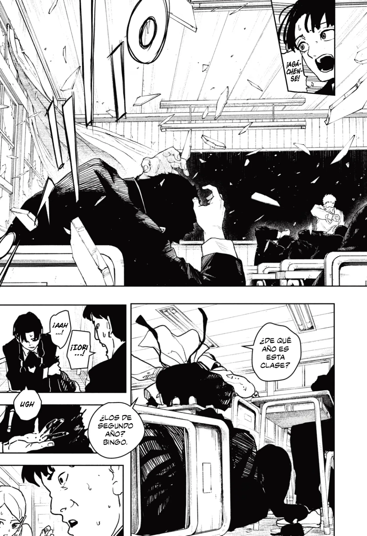 Kagurabachi capítulo 62, página 12
