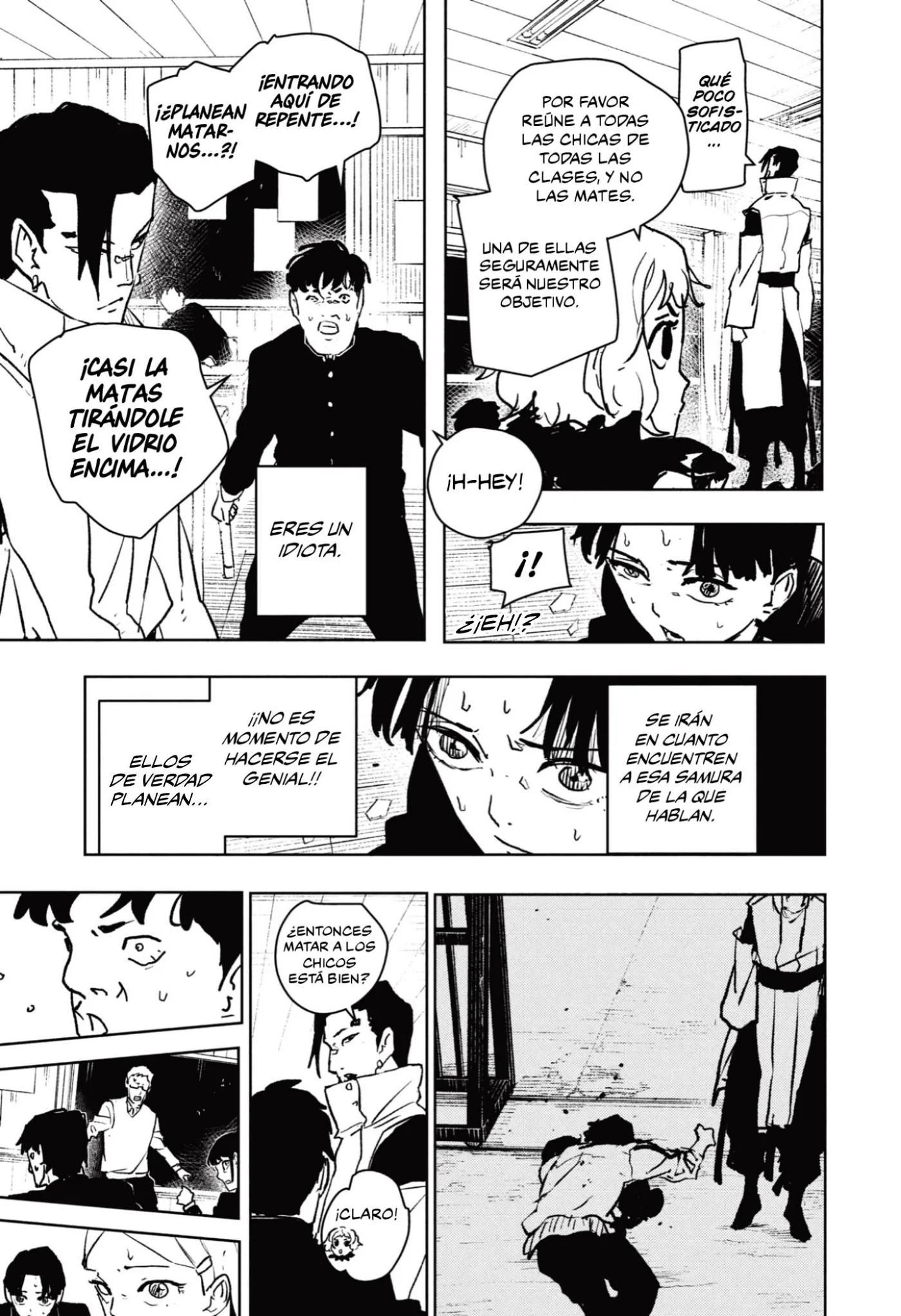 Kagurabachi capítulo 62, página 14