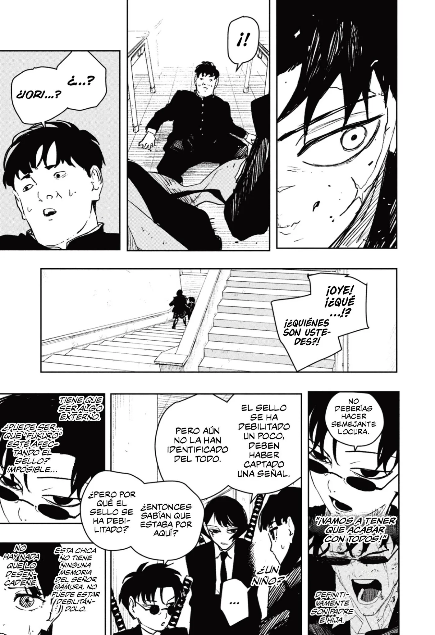 Kagurabachi capítulo 62, página 18