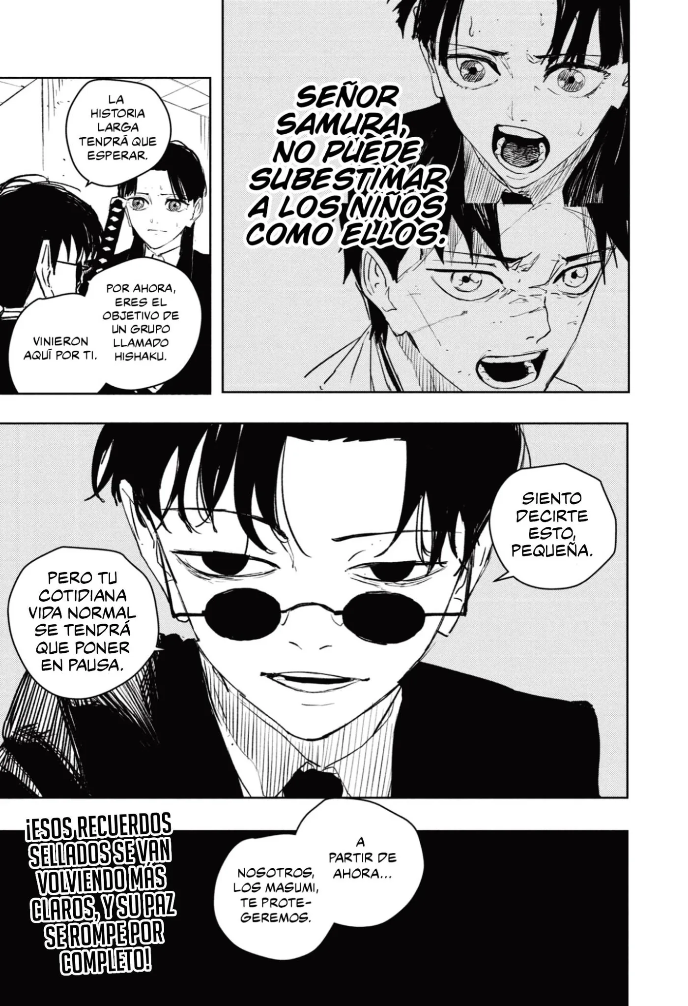 Kagurabachi capítulo 62, página 20