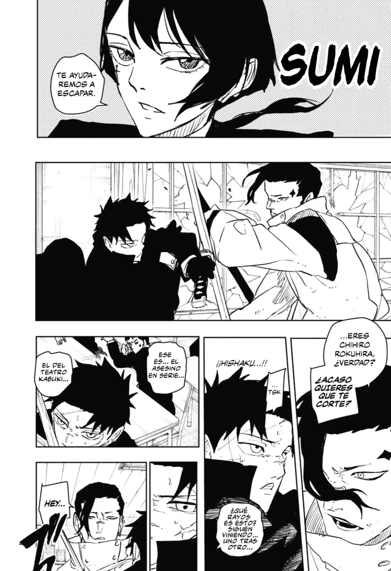 Kagurabachi capítulo 63, página 5