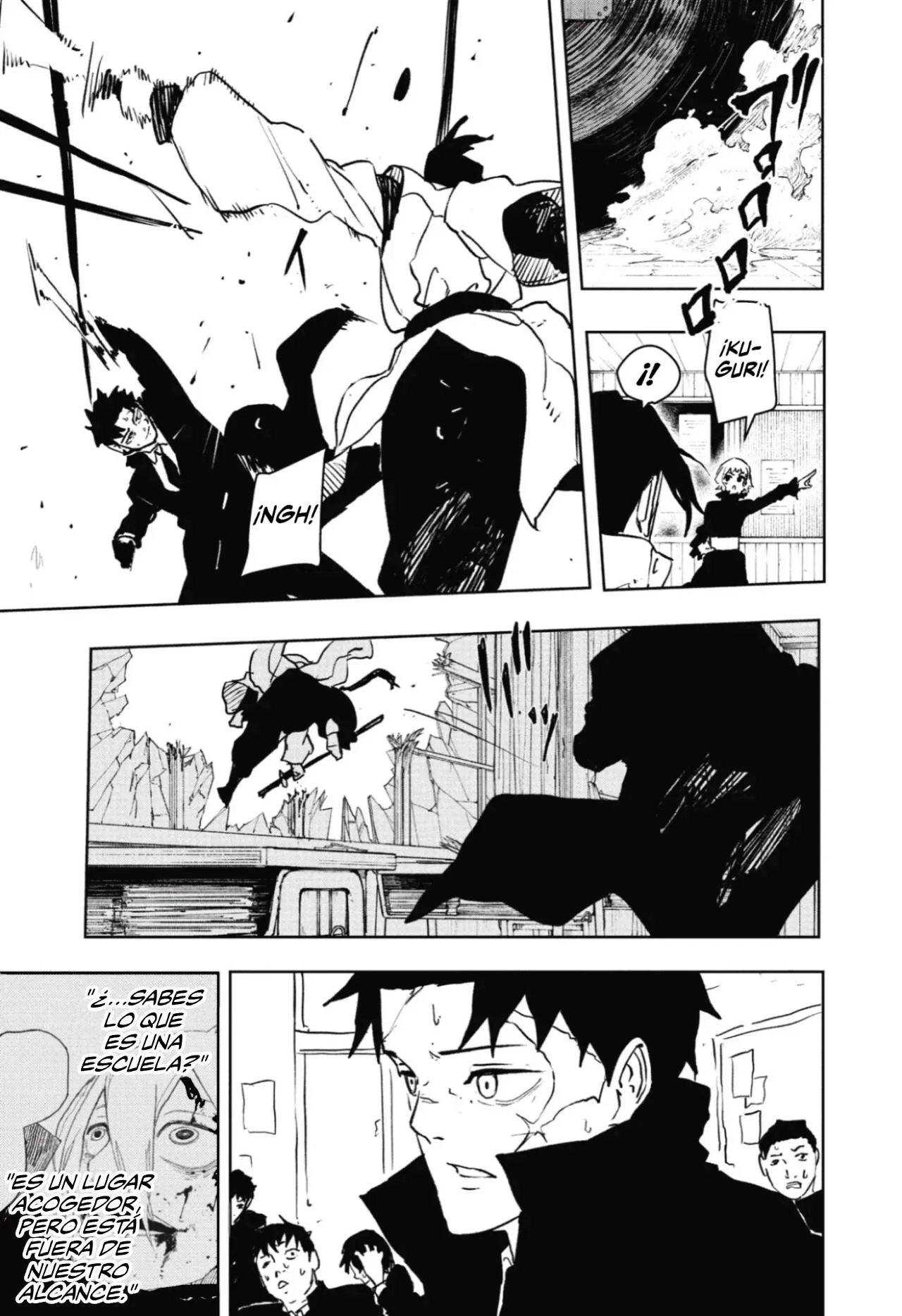 Kagurabachi capítulo 63, página 6