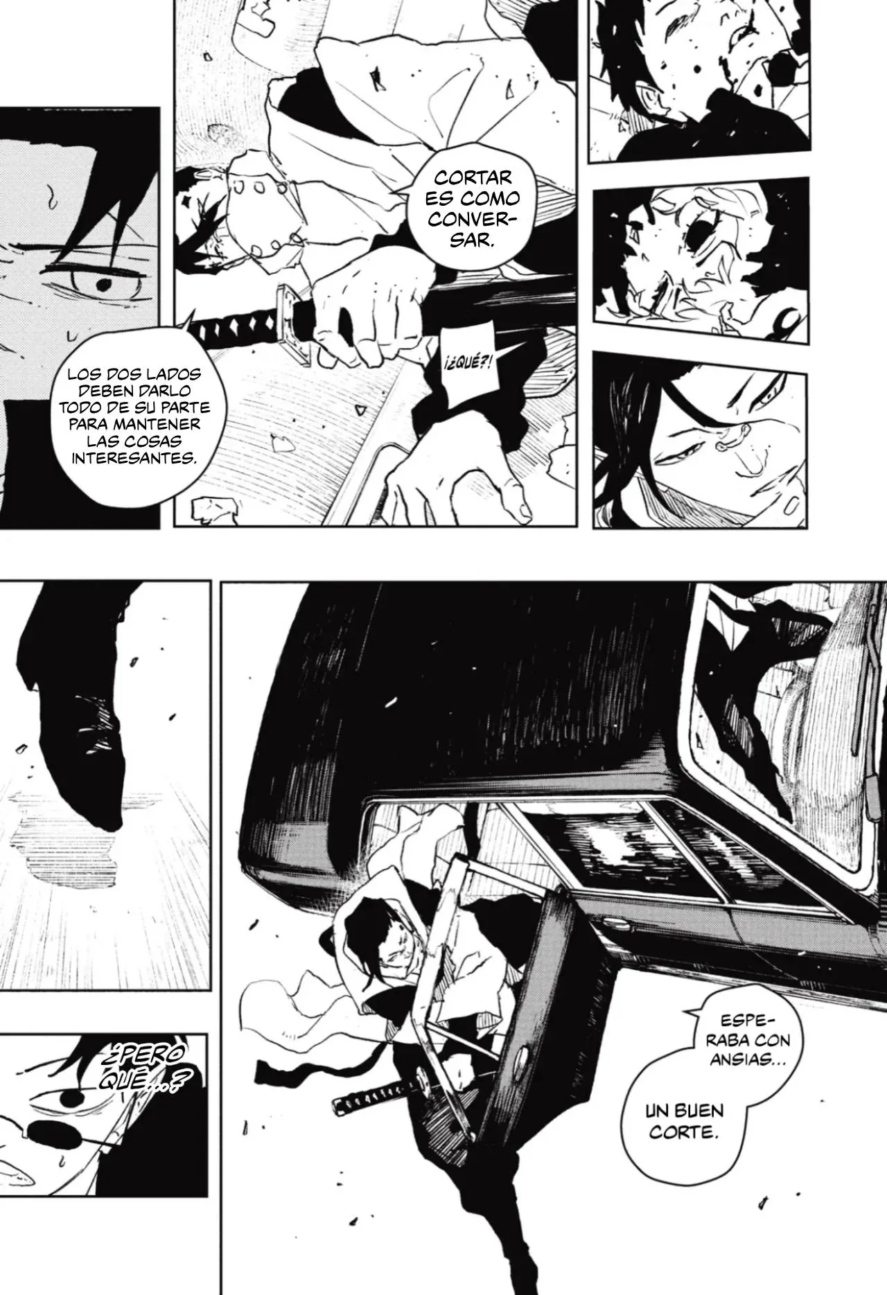 Kagurabachi capítulo 63, página 12