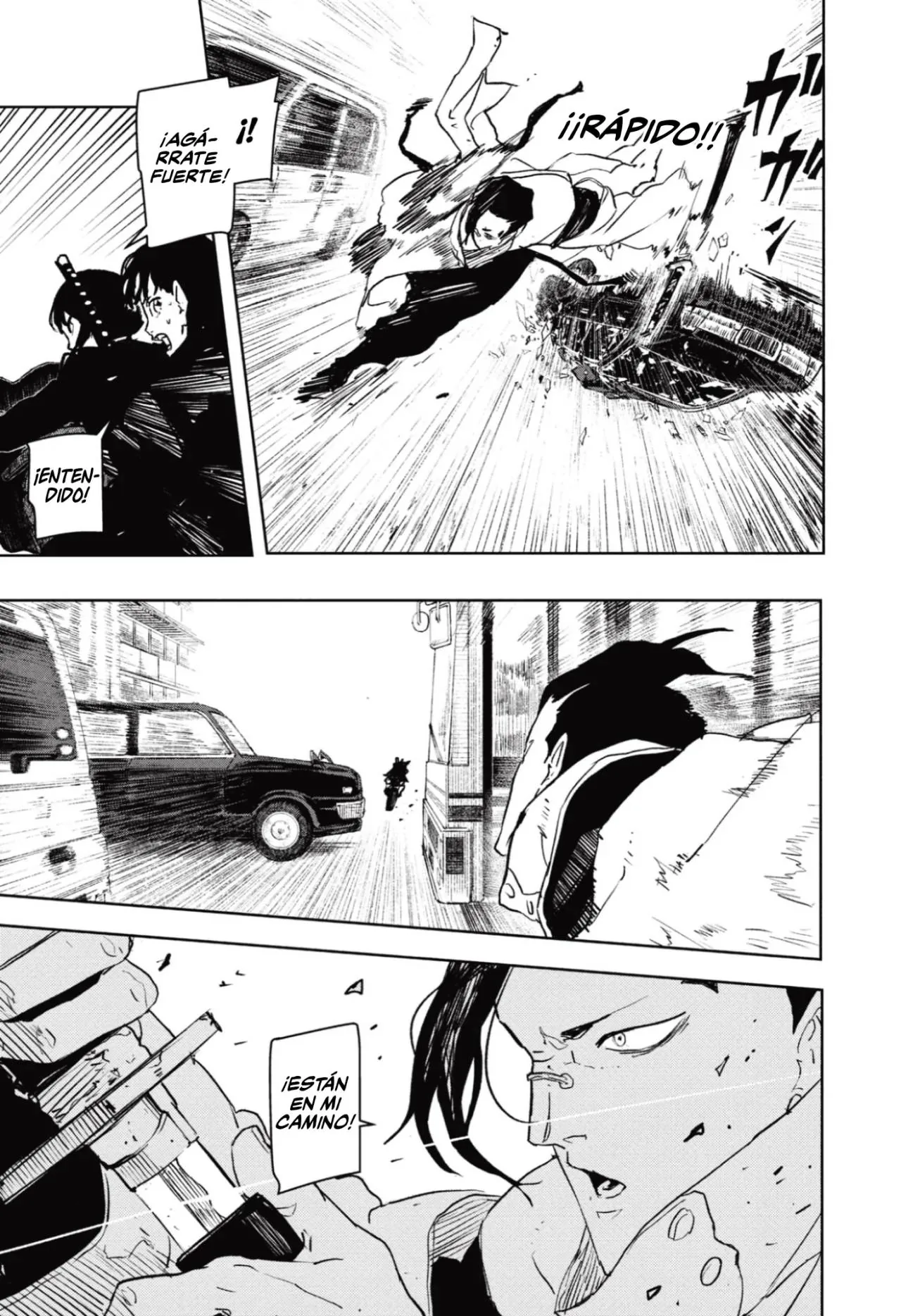 Kagurabachi capítulo 63, página 13