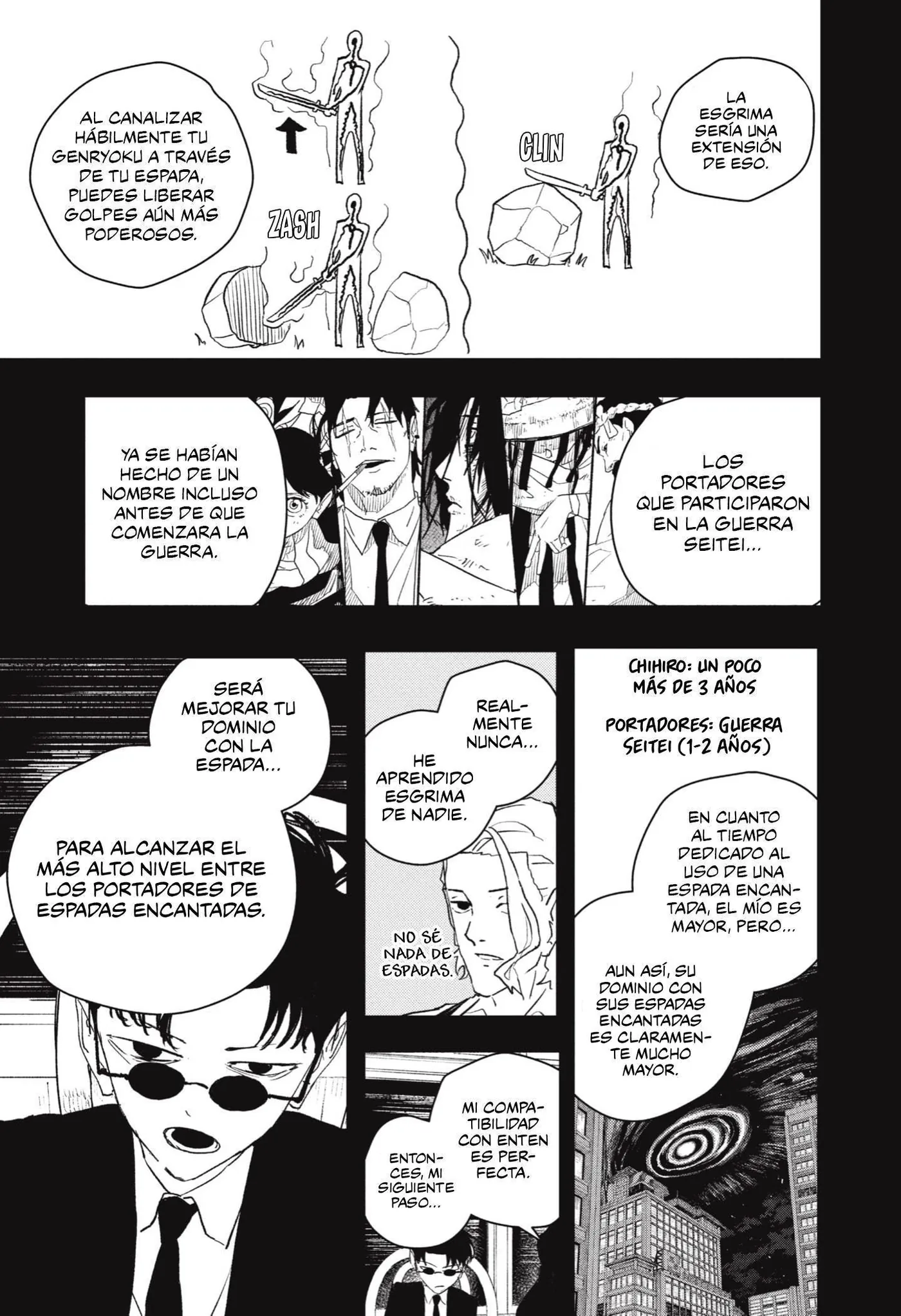 Kagurabachi capítulo 64, página 6