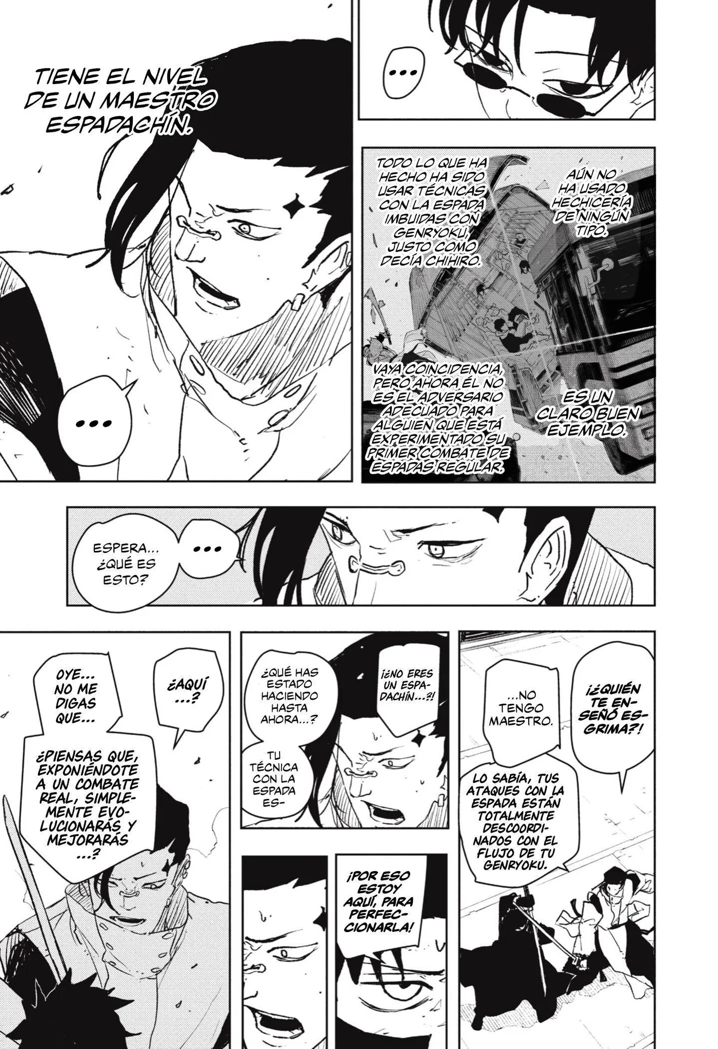 Kagurabachi capítulo 64, página 10