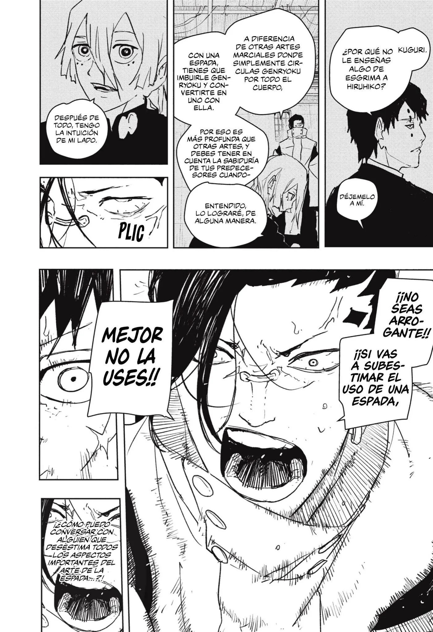 Kagurabachi capítulo 64, página 11