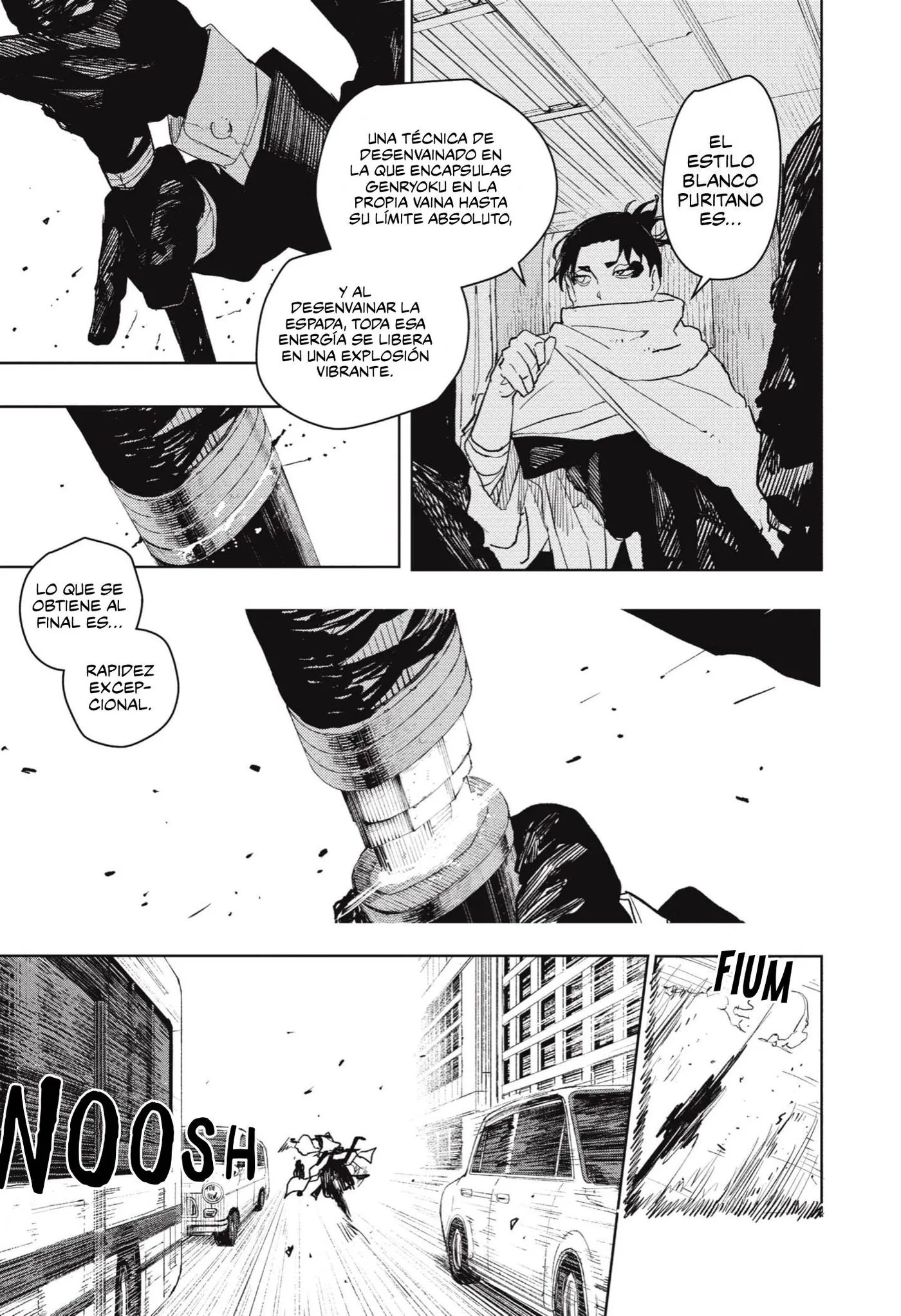 Kagurabachi capítulo 64, página 16