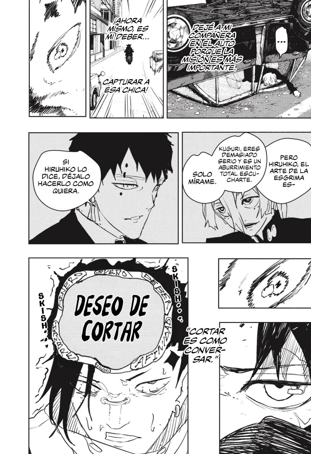 Kagurabachi capítulo 64, página 19