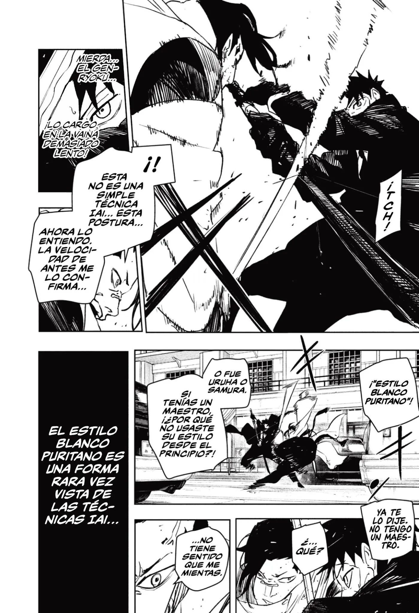 Kagurabachi capítulo 65, página 3