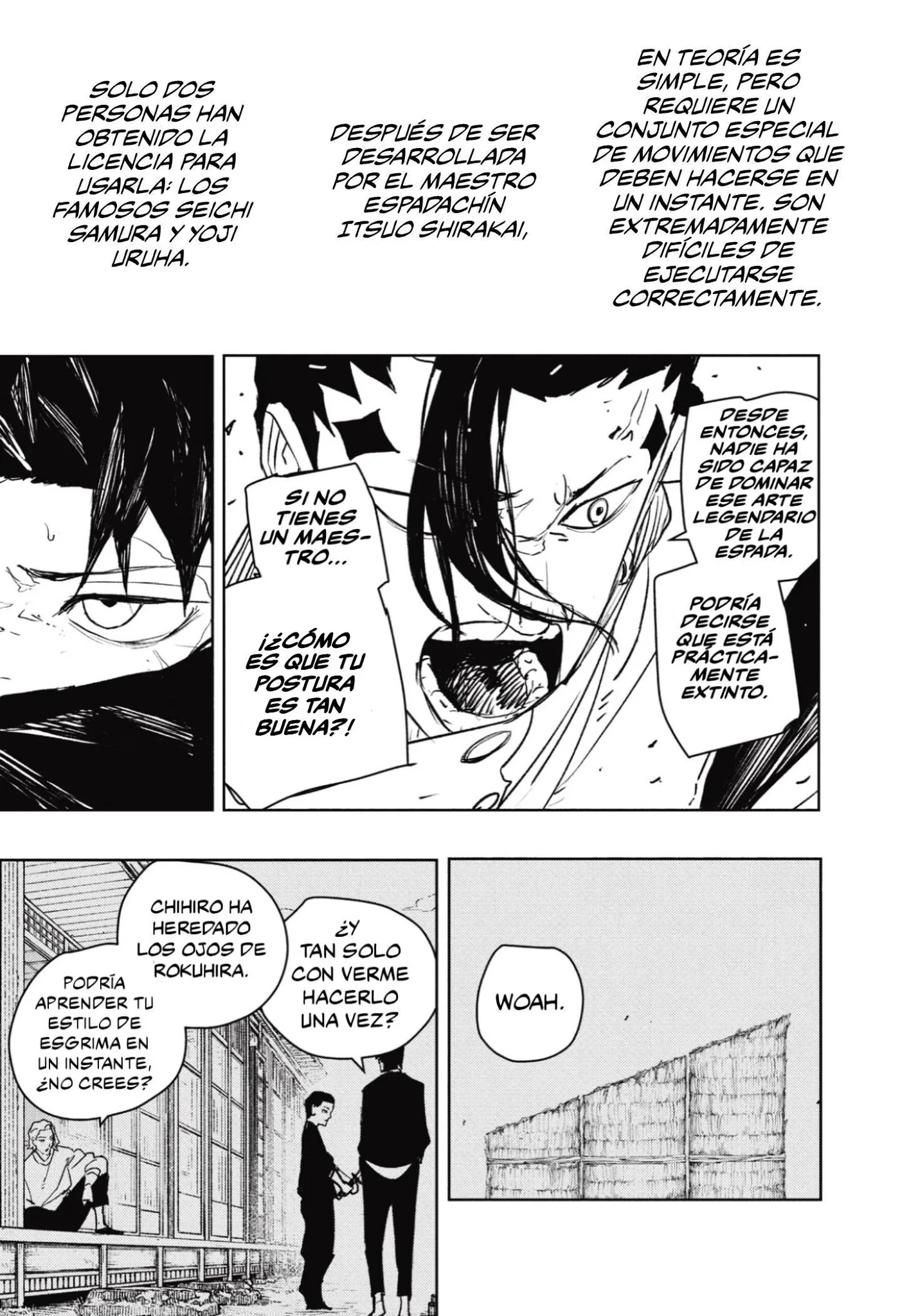 Kagurabachi capítulo 65, página 4